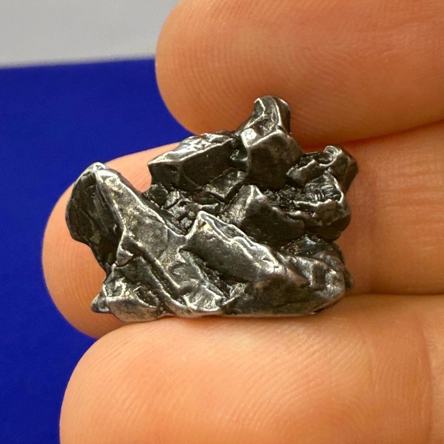 Meteorite Specimen Campo del Cielo 8.45 grams, Iron Meteorite, Astronomy Gift, Space, Birthday Gift, Space Gift, Space Gift, COA