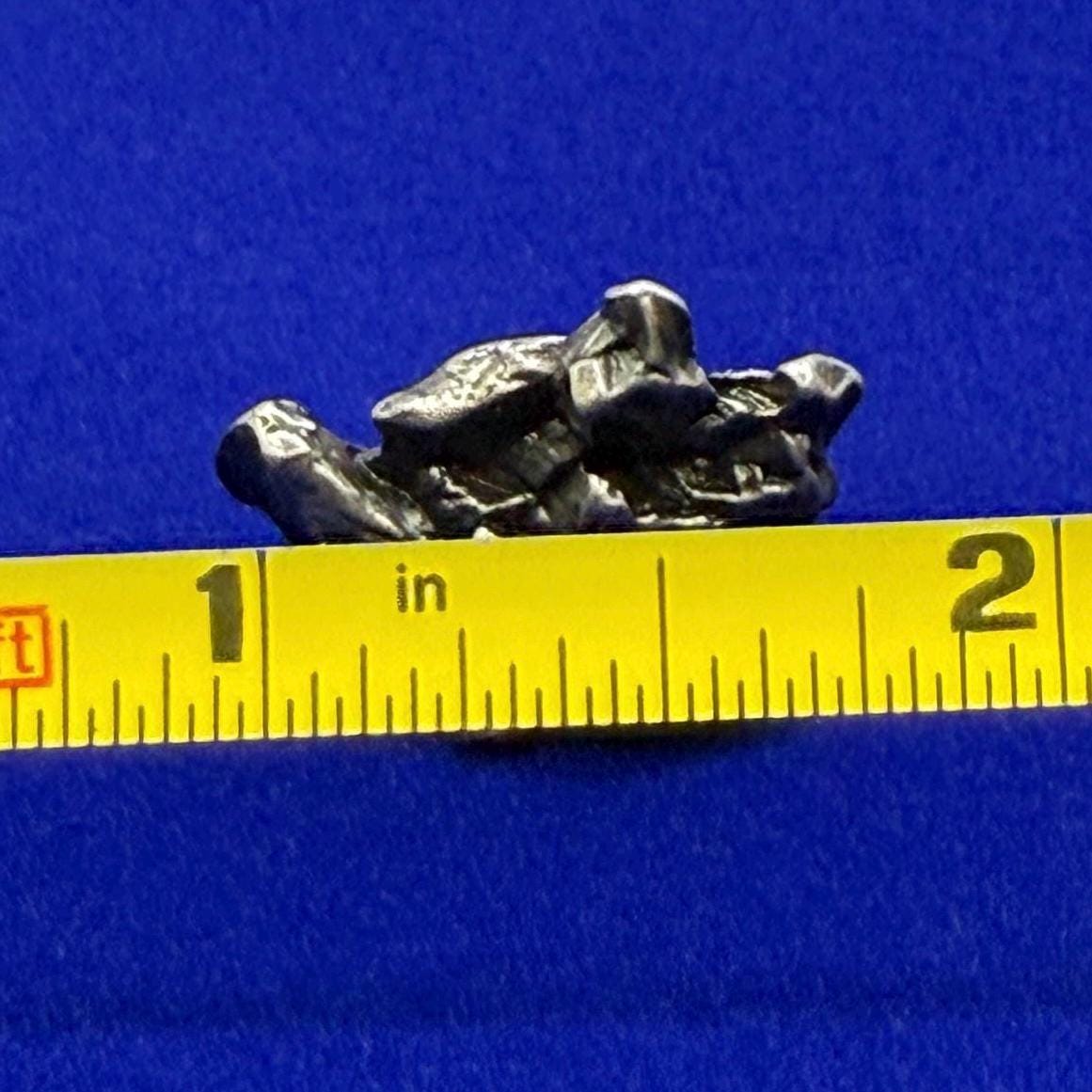 Meteorite Specimen Campo del Cielo 8.45 grams, Iron Meteorite, Astronomy Gift, Space, Birthday Gift, Space Gift, Space Gift, COA
