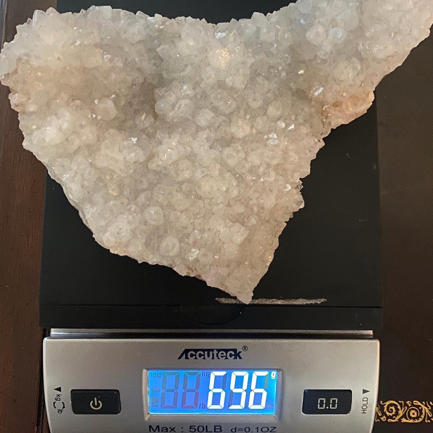 Beautiful Large Top Grade Anandalite Crystal, Rainbow Quartz, Samadhi Quartz, Aurora Quartz, Kundalini, Self Awakening, Crystal, 696 grams