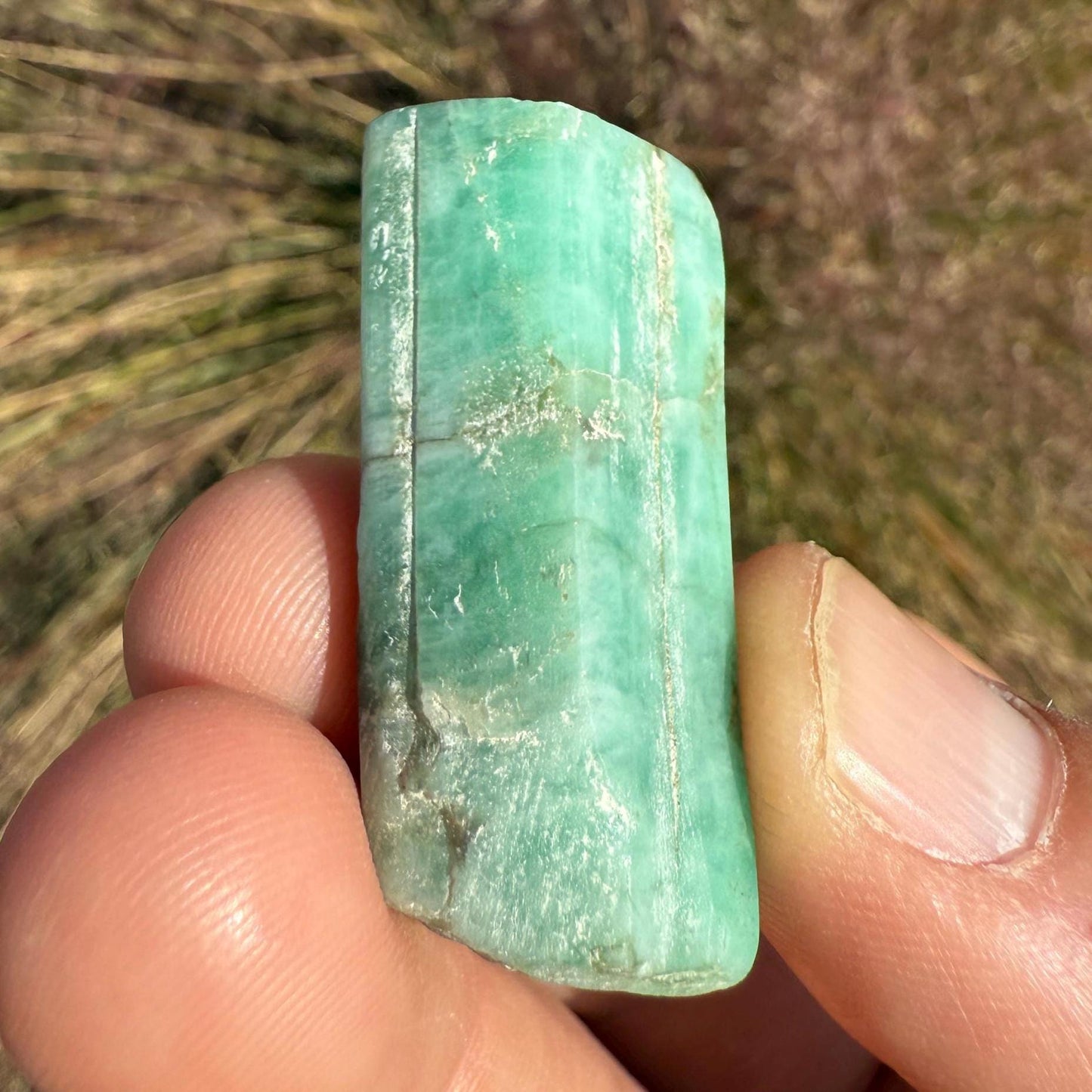 Polished Rough Emerald, Emerald Stone, Authentic Emerald, Brazilian Emerald, Heart Chakra, Brazilian Emerald, 12.81 grams/64.05 Carats