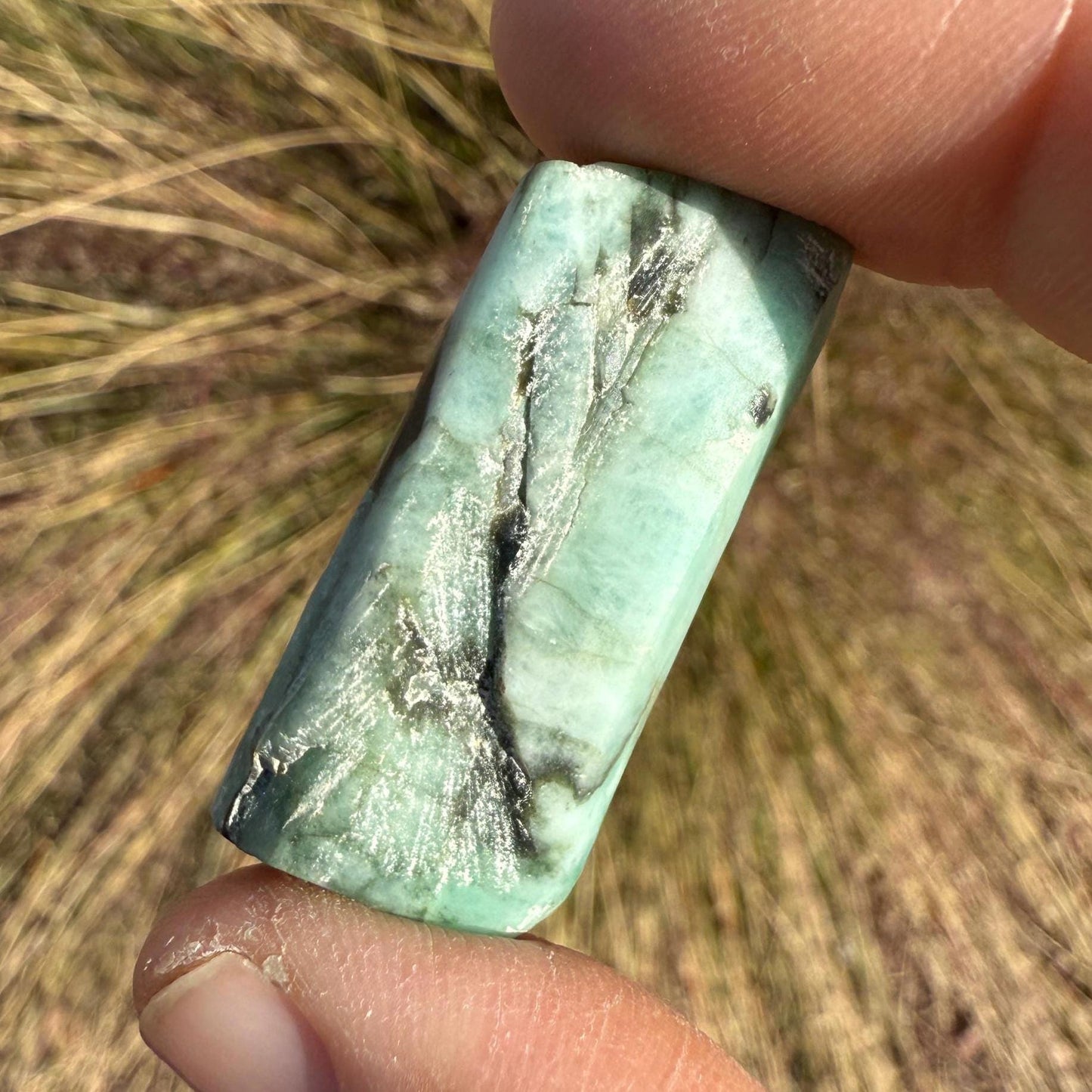 Polished Rough Emerald, Emerald Stone, Authentic Emerald, Brazilian Emerald, Heart Chakra, Brazilian Emerald, 12.81 grams/64.05 Carats