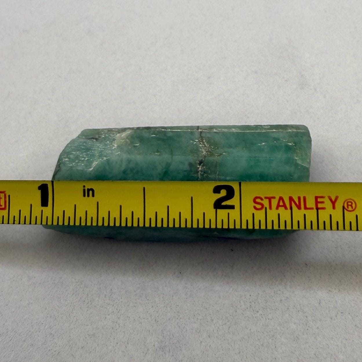 Polished Rough Emerald, Emerald Stone, Authentic Emerald, Brazilian Emerald, Heart Chakra, Brazilian Emerald, 12.81 grams/64.05 Carats