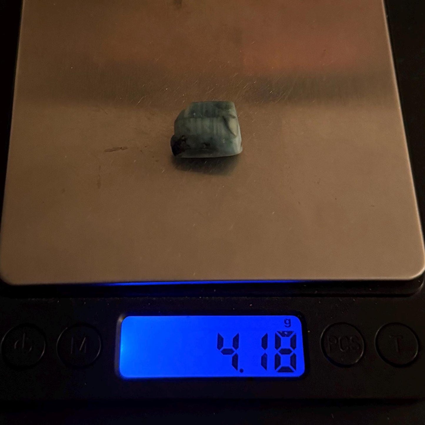 Polished Rough Emerald, Emerald Stone, Authentic Emerald, Brazilian Emerald, Heart Chakra, Brazilian Emerald, 4.18 grams/20.9 Carats