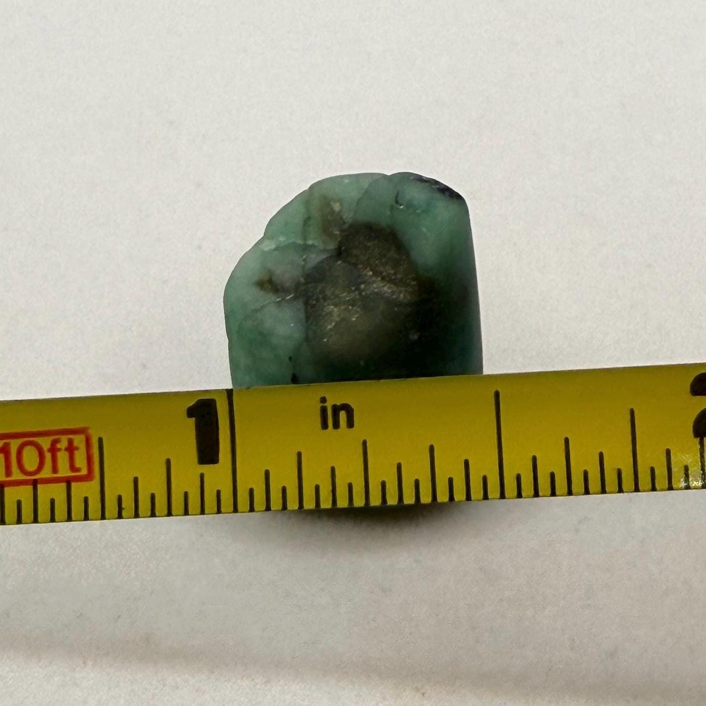 Polished Rough Emerald, Emerald Stone, Authentic Emerald, Brazilian Emerald, Heart Chakra, Brazilian Emerald, 4.18 grams/20.9 Carats