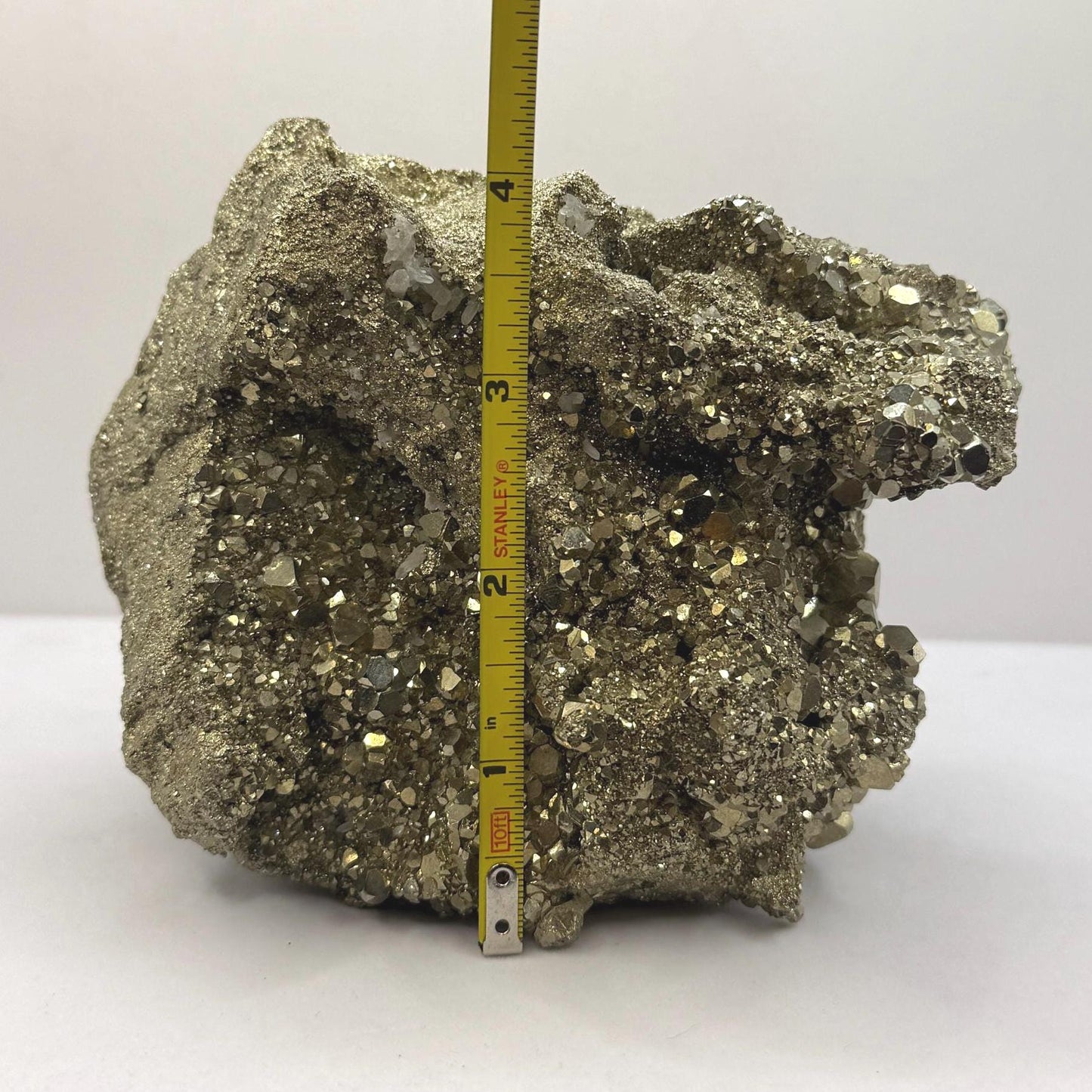 Beautiful Large Pyrite Specimen, Raw Pyrite, Balance, Peruvian Pyrite, willpower, Office Decor, Office Decor, Fools Gold, 6 lbs 6.3 ounces