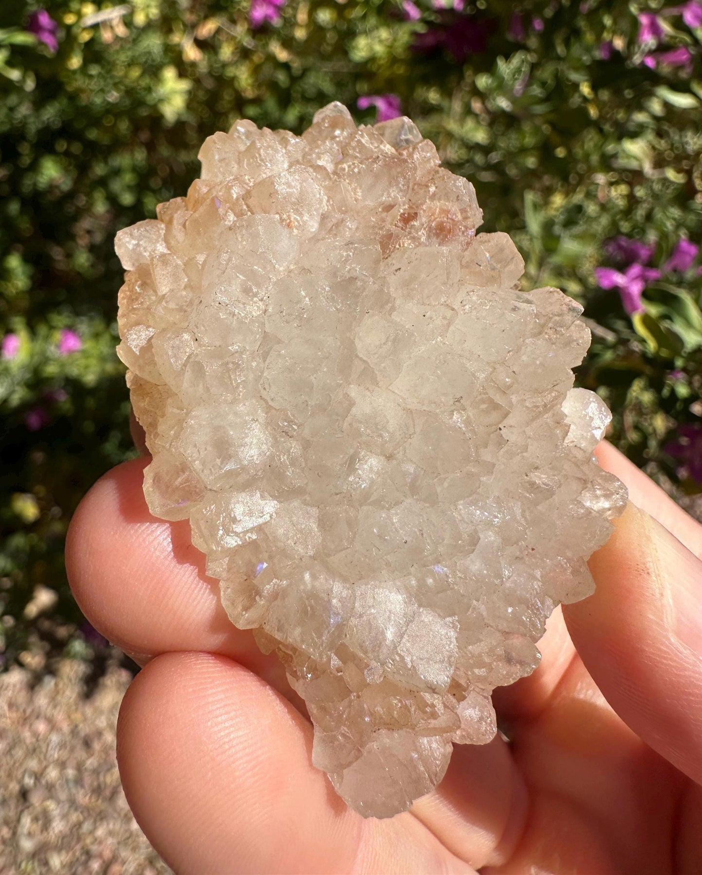 Beautiful Top Grade Anandalite Crystal, Rainbow Quartz, Samadhi Quartz, Aurora Quartz, Kundalini, Self Awakening, Crystal, 56.30 grams