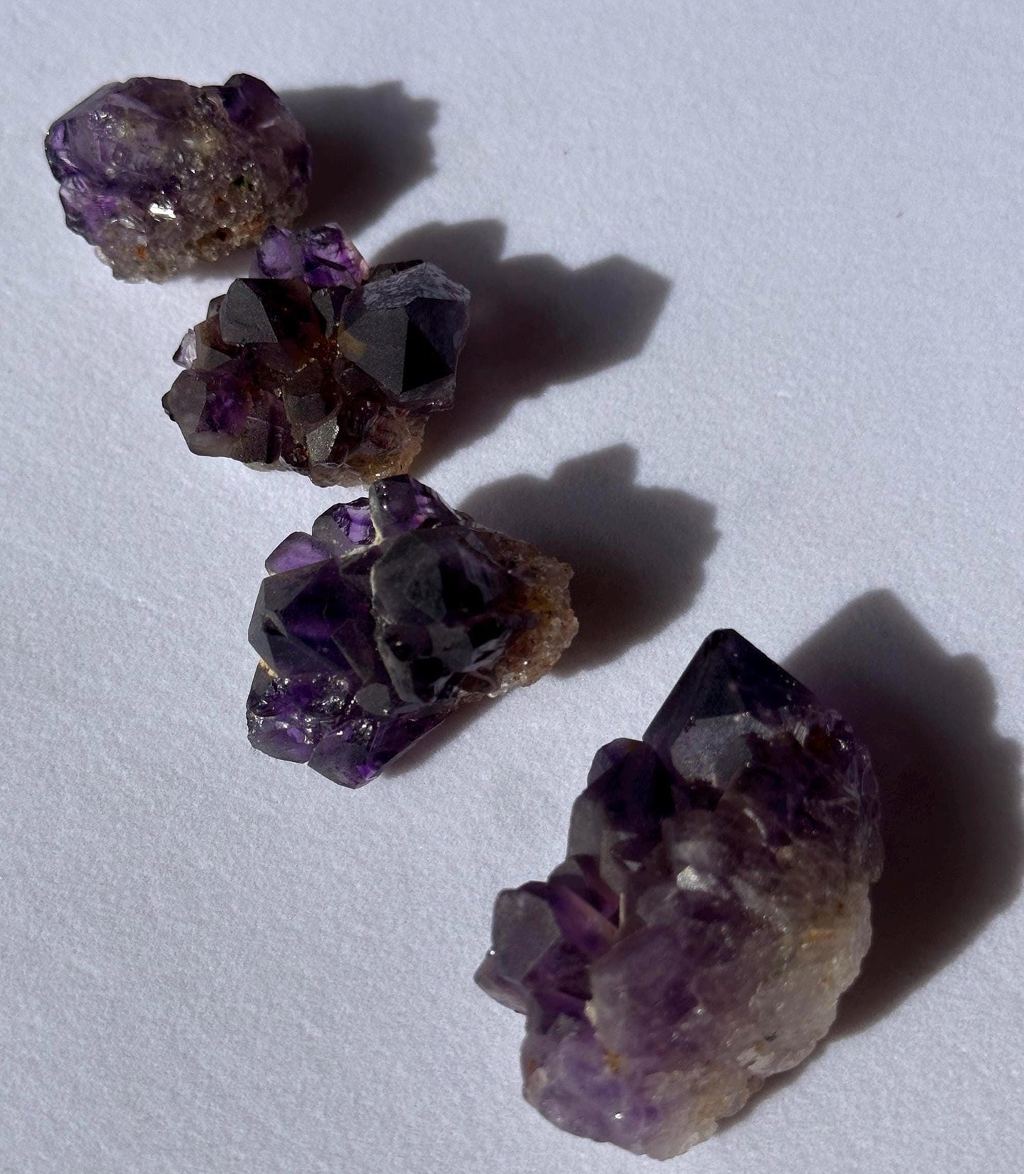 Deep Purple Amethyst Crystal Clusters, Brazilian Amethyst, Raw Amethyst, Crystals, Crystal Collection, Amethyst Quartz, Reiki Healing