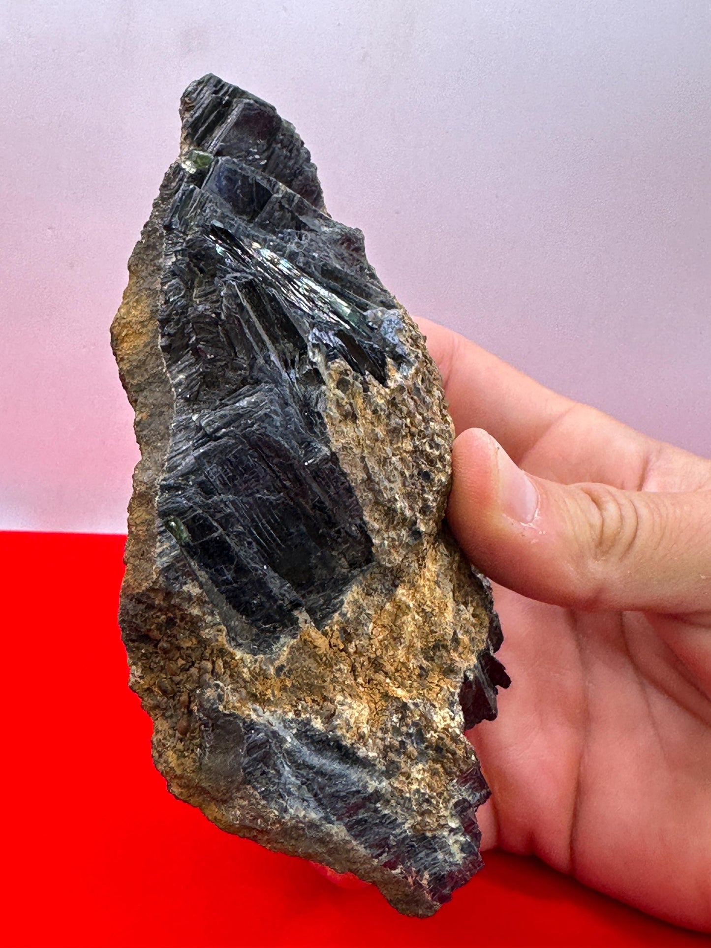 Rare Large Vivianite Crystal Specimen, Vivianite, Vivianite, Brazilian Vivianite, Reiki Energy, Crystal Collection, Reiki, 426 Grams/15 oz