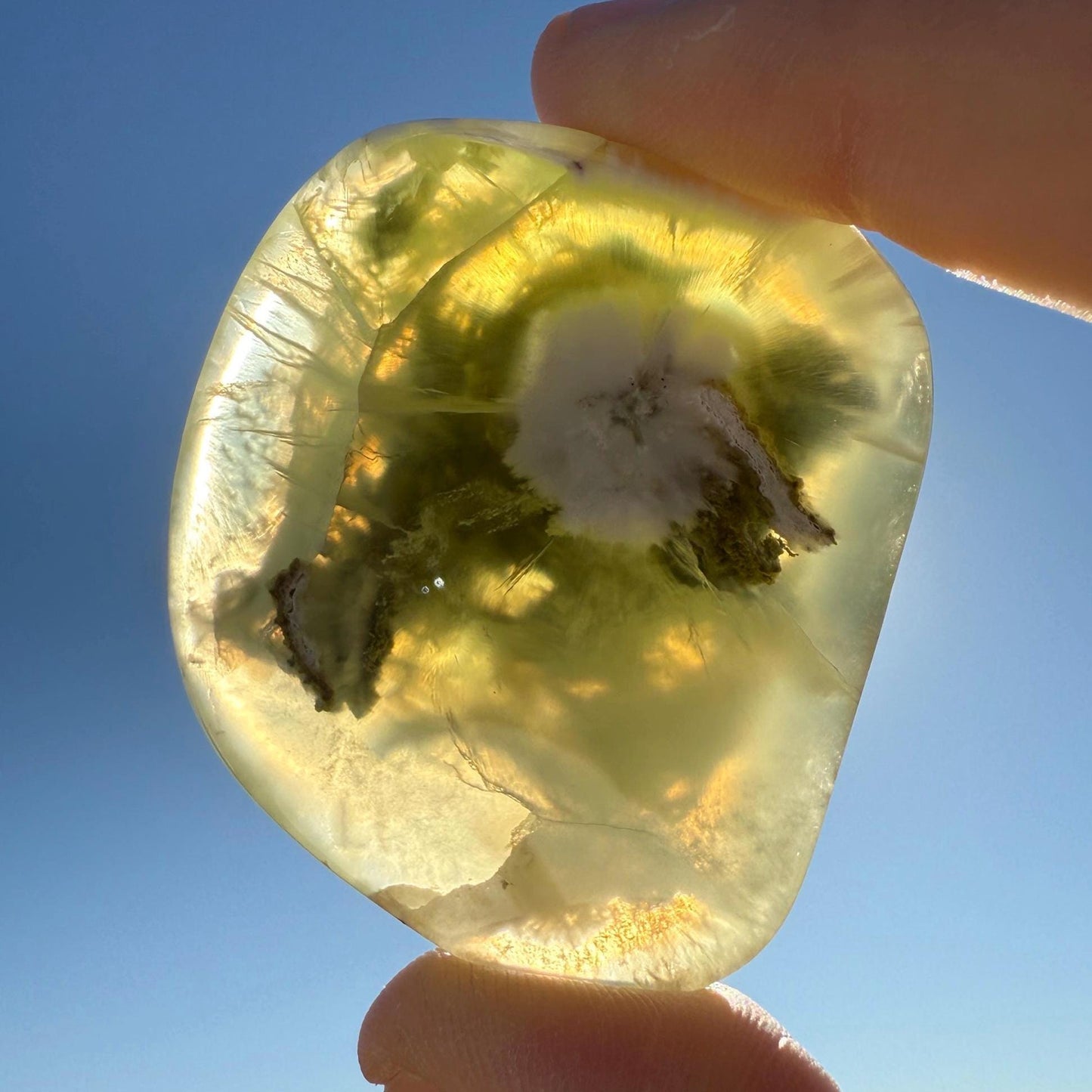 Prehnite Naturalite, Banana Slice Prehnite, Top Quality Prehnite, Wave Hill, Australian Prehnite, Lucid Dreaming, 47.02 grams|235.1 carats