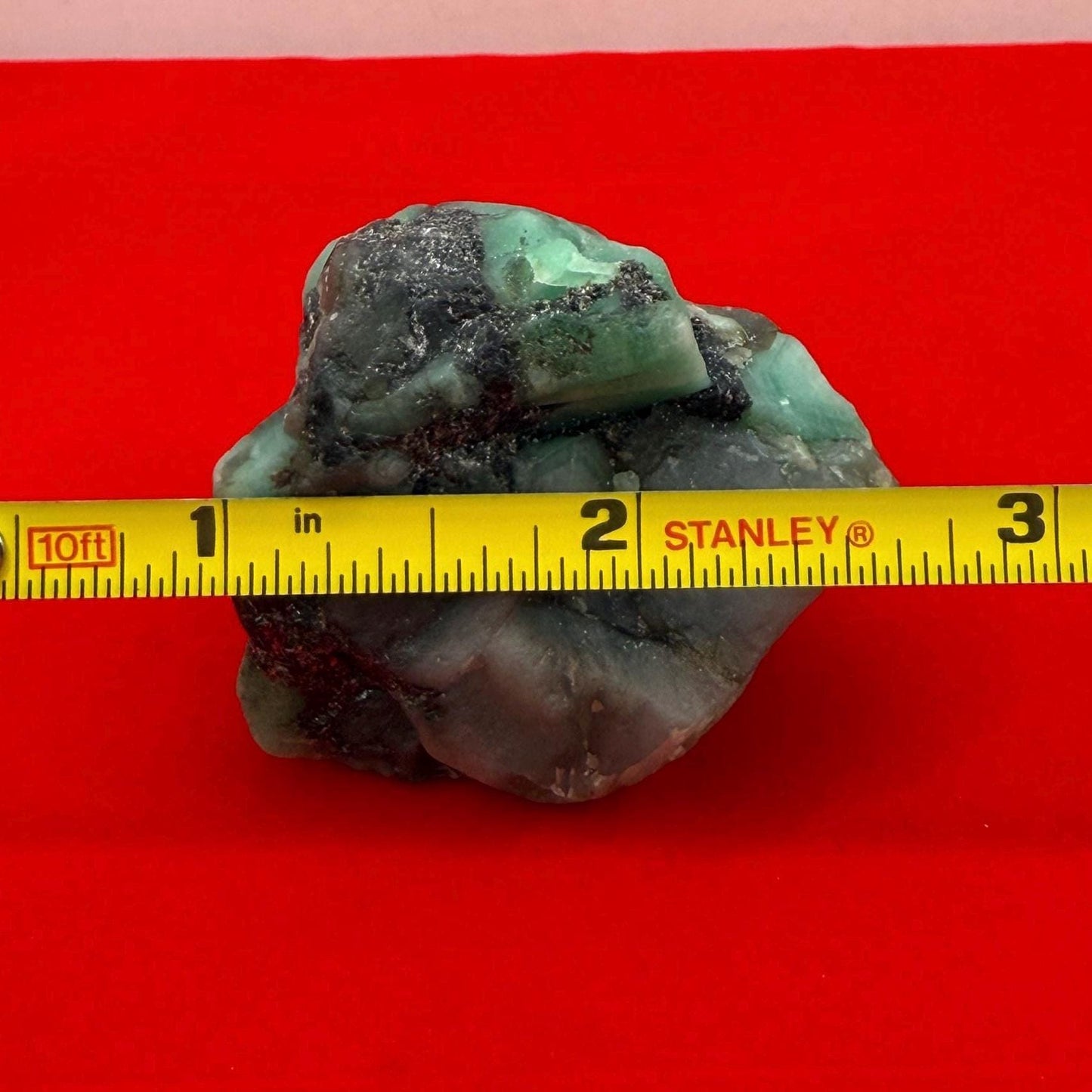 Polished Rough Emerald, Emerald Stone, Authentic Emerald, Brazilian Emerald, Heart Chakra, Brazilian Emerald, 61.66 grams/308.3 Carats