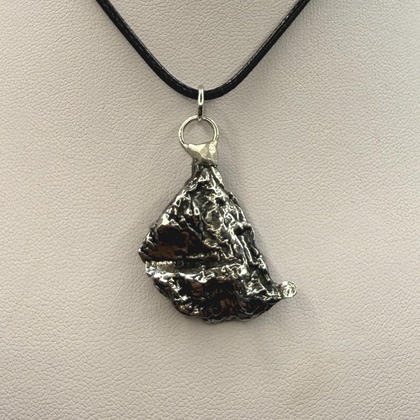Beautiful Aletai Meteorite Pendant, 11.68 grams, Astronomy Gift, Authentic Meteorite, Meteorite Jewelry, Meteorite Pendant, COA, Space Gift