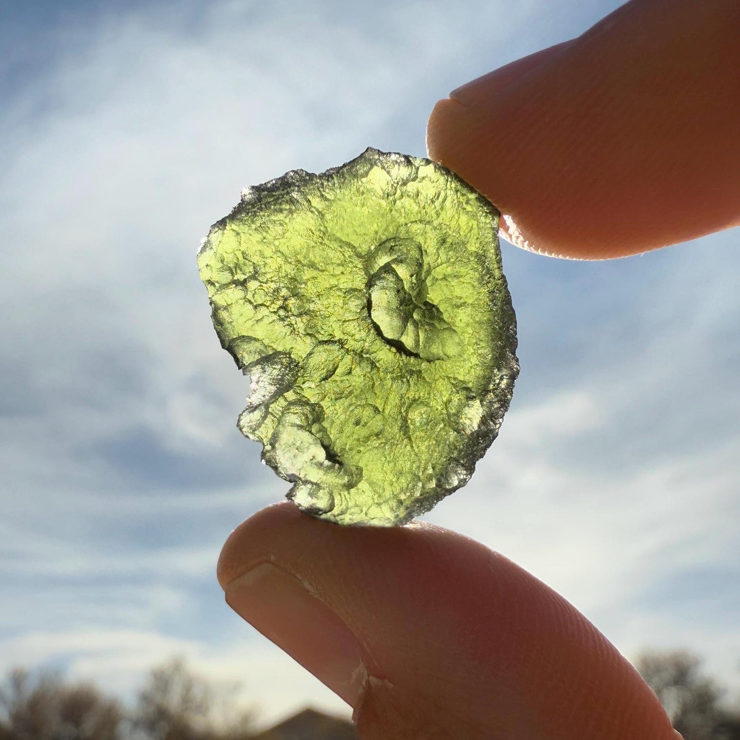 Moldavite Tektite Specimen, High Quality, Transformation, Manifestation, Reiki, Athentic, Moldavite Crystal, 5.83 grams|29.15 carats