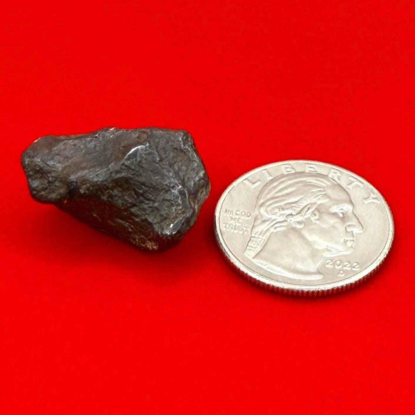 Canyon Diablo Meteorite Specimen, Arizona, 16.55 grams, Rare Meteorite, Iron Meteorite, Astronomy Gift, Space Gift, Energy Work, Meteorite