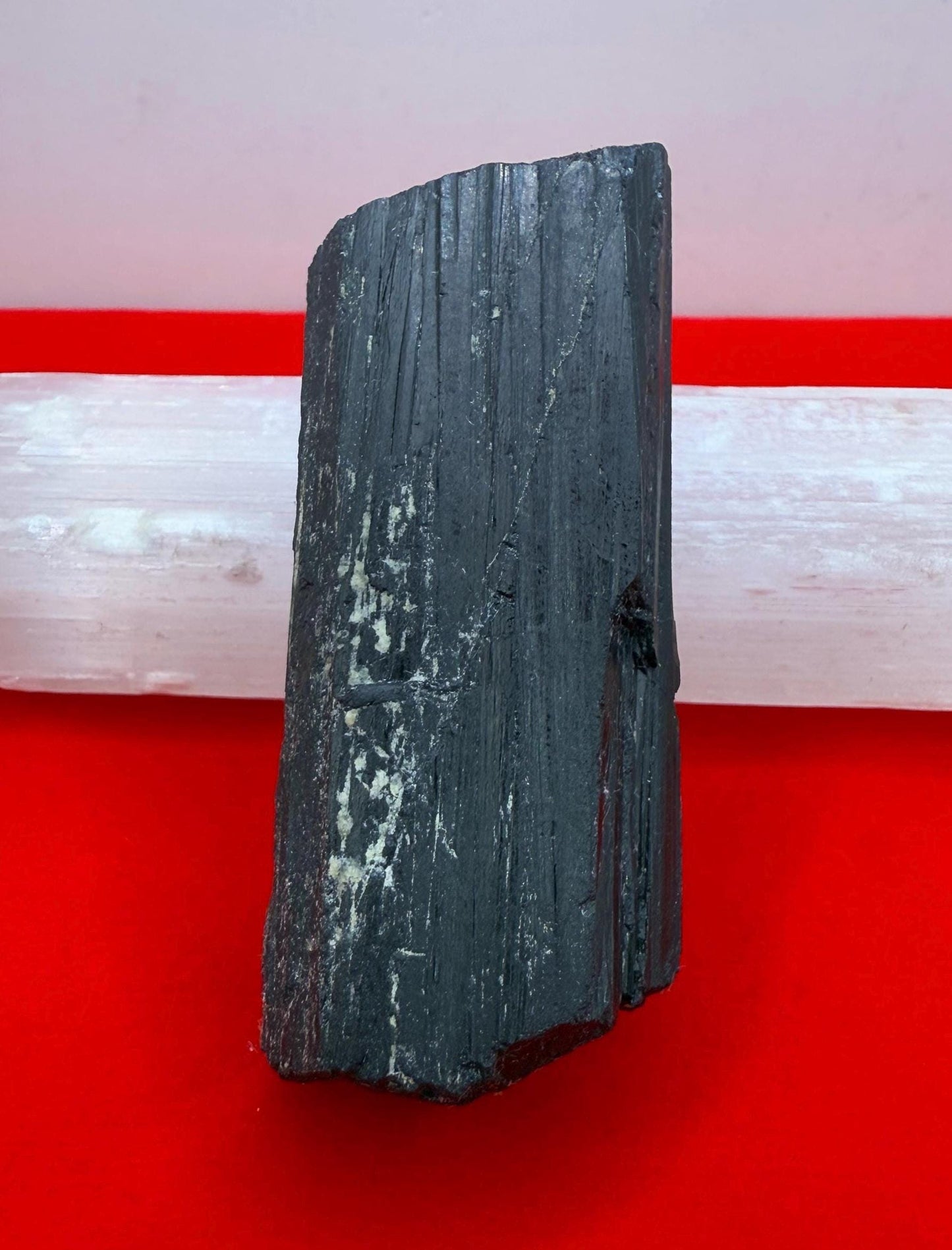 Black Tourmaline uncut natural stone, Psychic Protection, Rock Collection, Office Decor, Home Decor, 105.77 grams/3.7 ounces