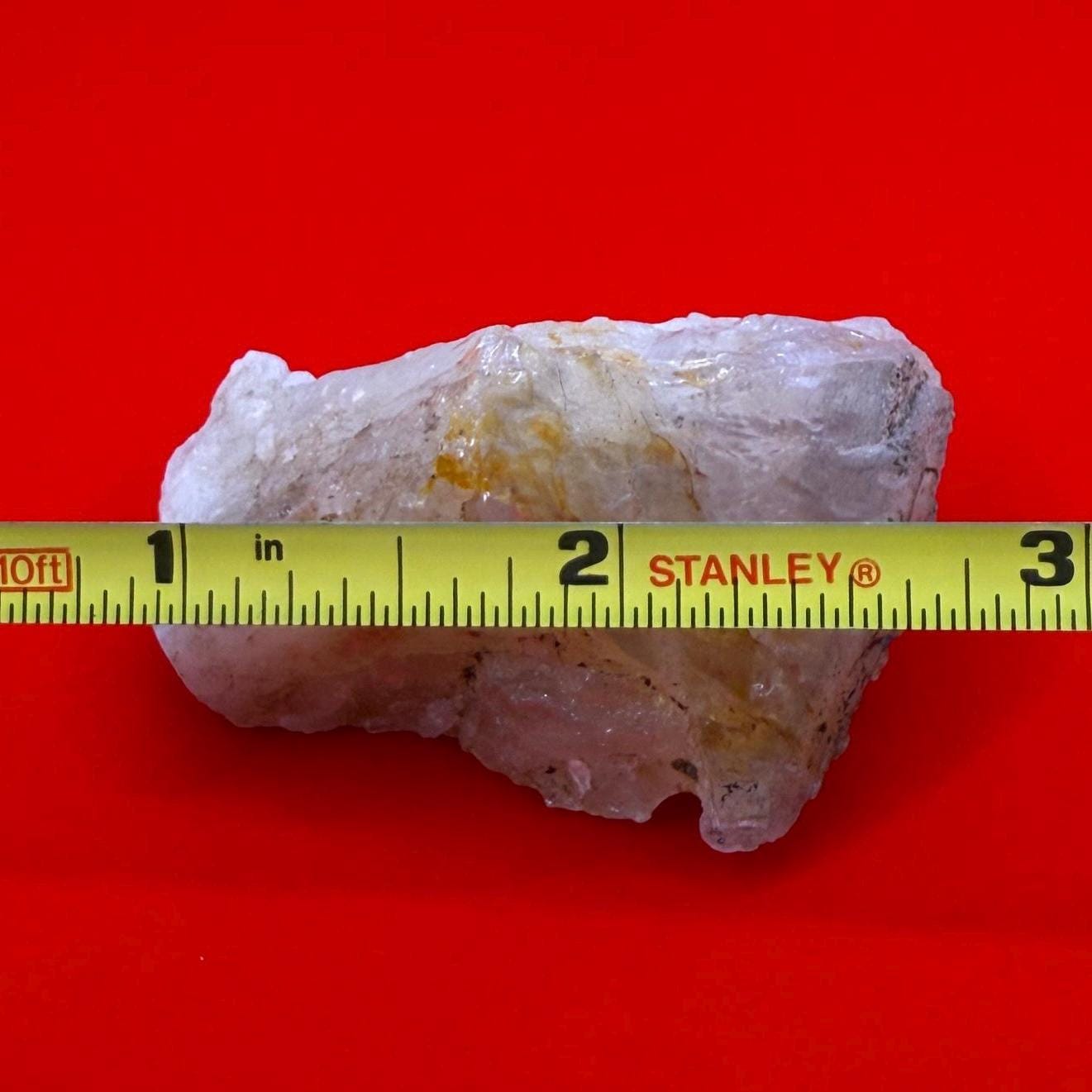 Rare Golden Brazilian Phenacite Crystal 64.67g, 323.35 carats, High-Vibration Energy Stone, Spiritual Growth, Transformation, and Meditation