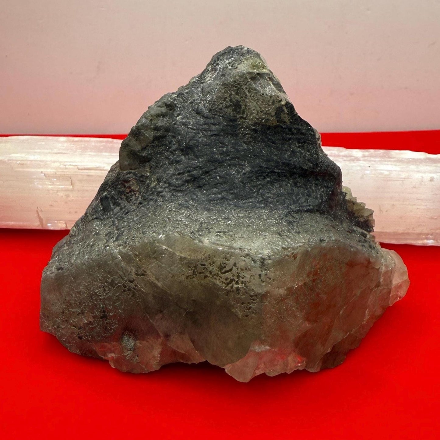 Phenacite|Phenakite Crystal, Brazilian Phenacite, Biotite, Meditation, Self Awakening, Reiki, Crystal Collection, 344.23 grams, 1,722 carats