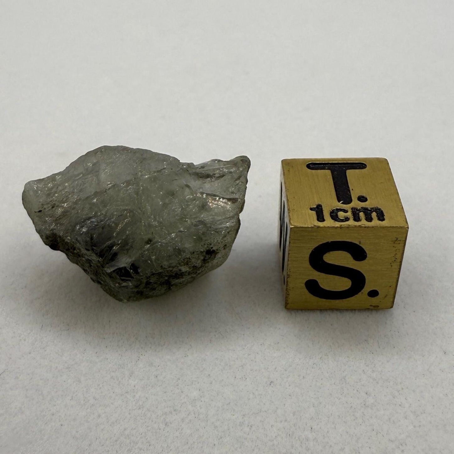 Rare Brazilian Phenacite Crystal 4.36 (21.8 Carats) High-Vibration Gem from Bahia, Brazil, Metaphysical & Collectible Crystal Specimen