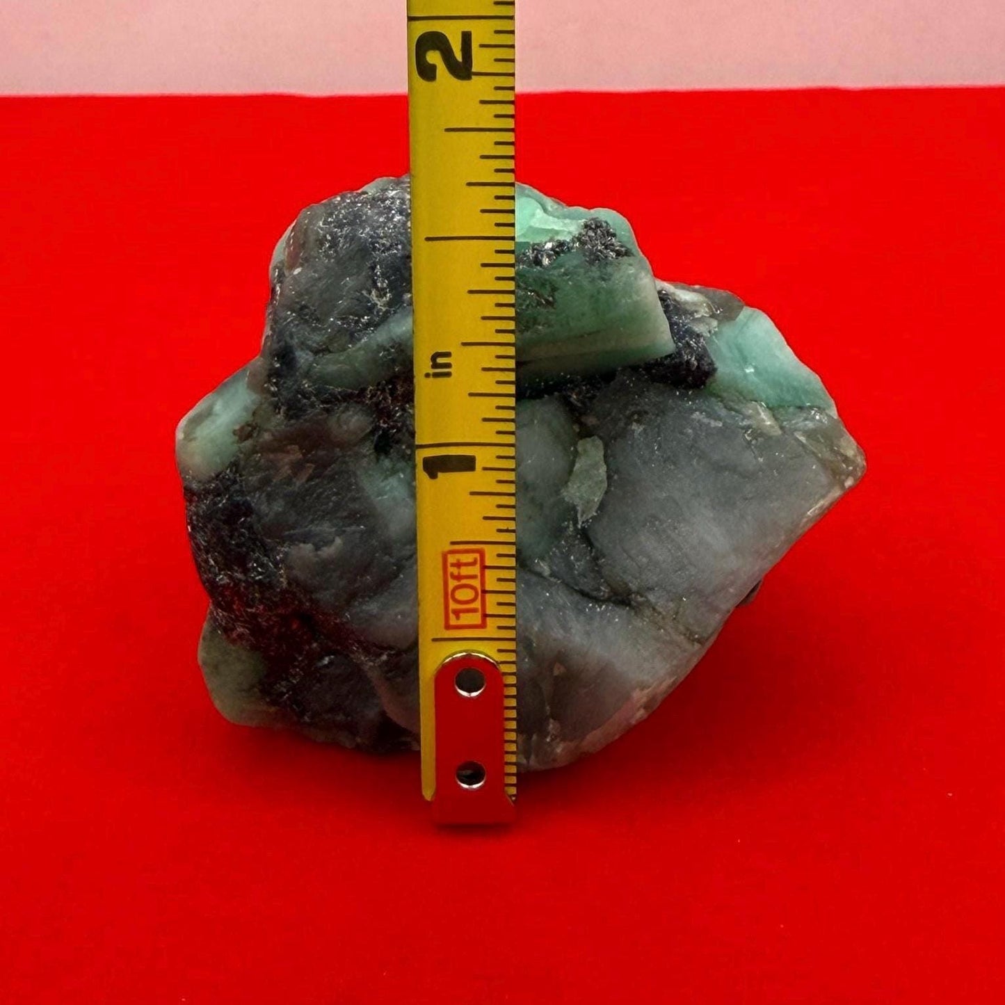 Polished Rough Emerald, Emerald Stone, Authentic Emerald, Brazilian Emerald, Heart Chakra, Brazilian Emerald, 61.66 grams/308.3 Carats