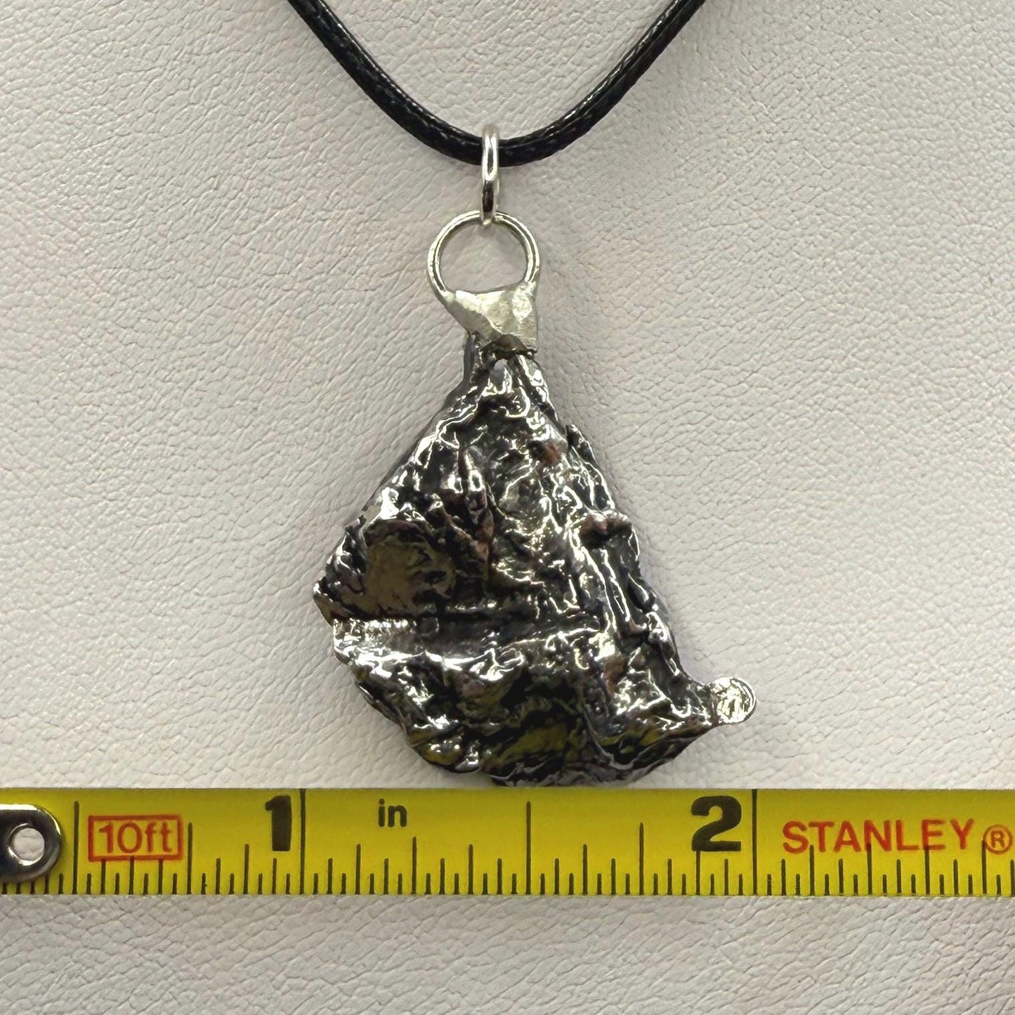 Beautiful Aletai Meteorite Pendant, 11.68 grams, Astronomy Gift, Authentic Meteorite, Meteorite Jewelry, Meteorite Pendant, COA, Space Gift