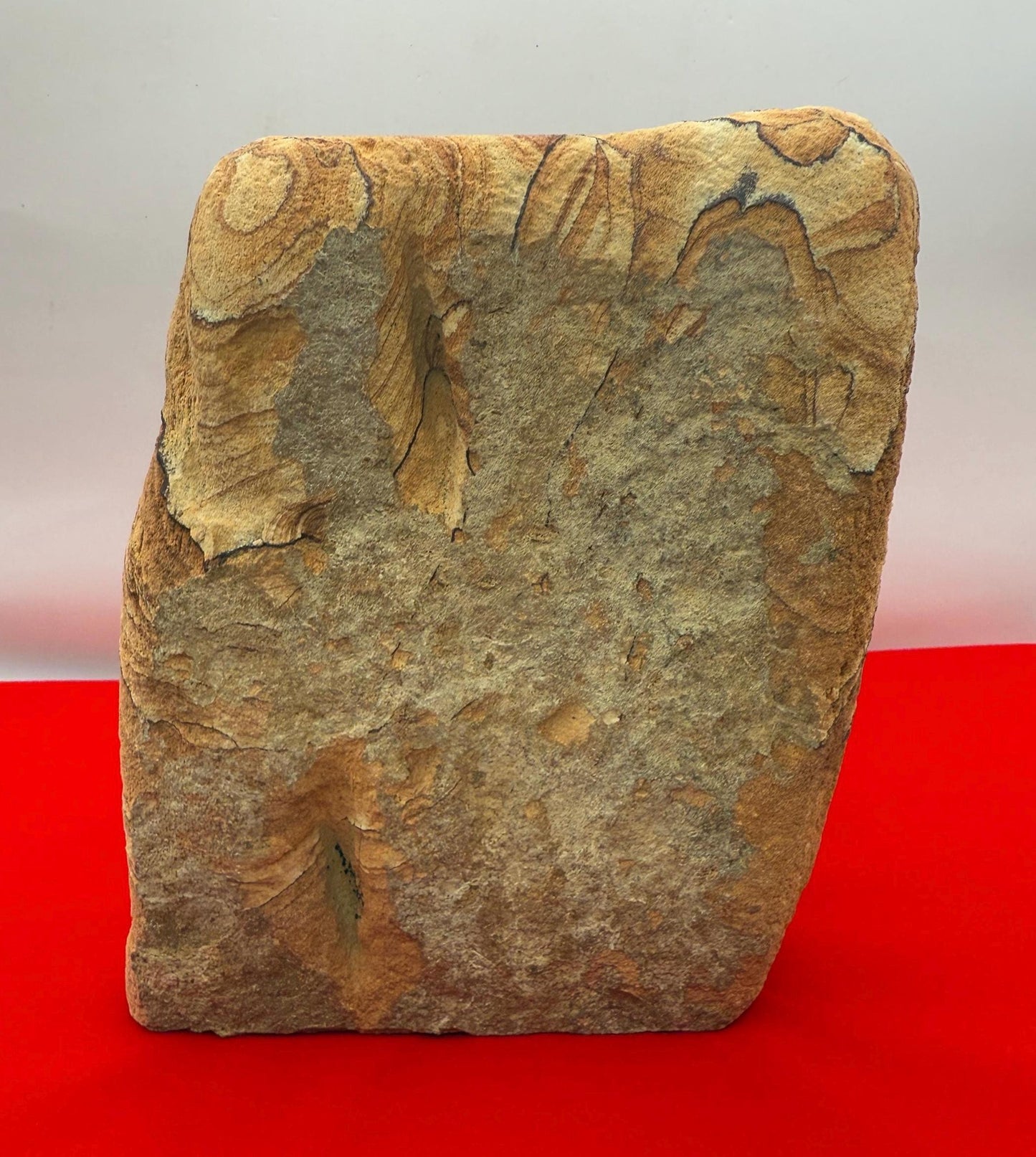 Beautiful Sandstone Sculpture from Kanab Utah, Natural, Shinarump, Sandstone, Sandstone Specimen, Rock Collection, 4 lbs 1.0 ounces
