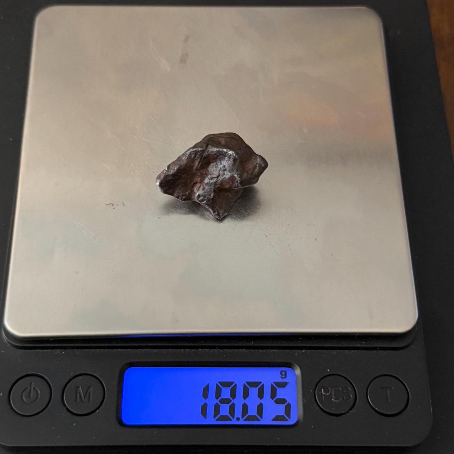 Canyon Diablo Meteorite Specimen, Arizona, 18.05 grams, Rare Meteorite, Iron Meteorite, Astronomy Gift, Space Gift, Energy Work, Meteorite