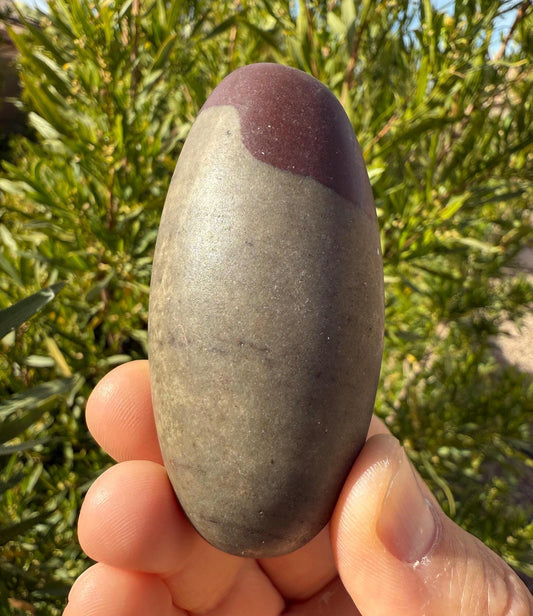 Beautiful Shiva Lingam, India, Hindu God, weighs 4.4 ounces, Shiva, Fertility Stone, Energy Work, Reiki, Rock Collection