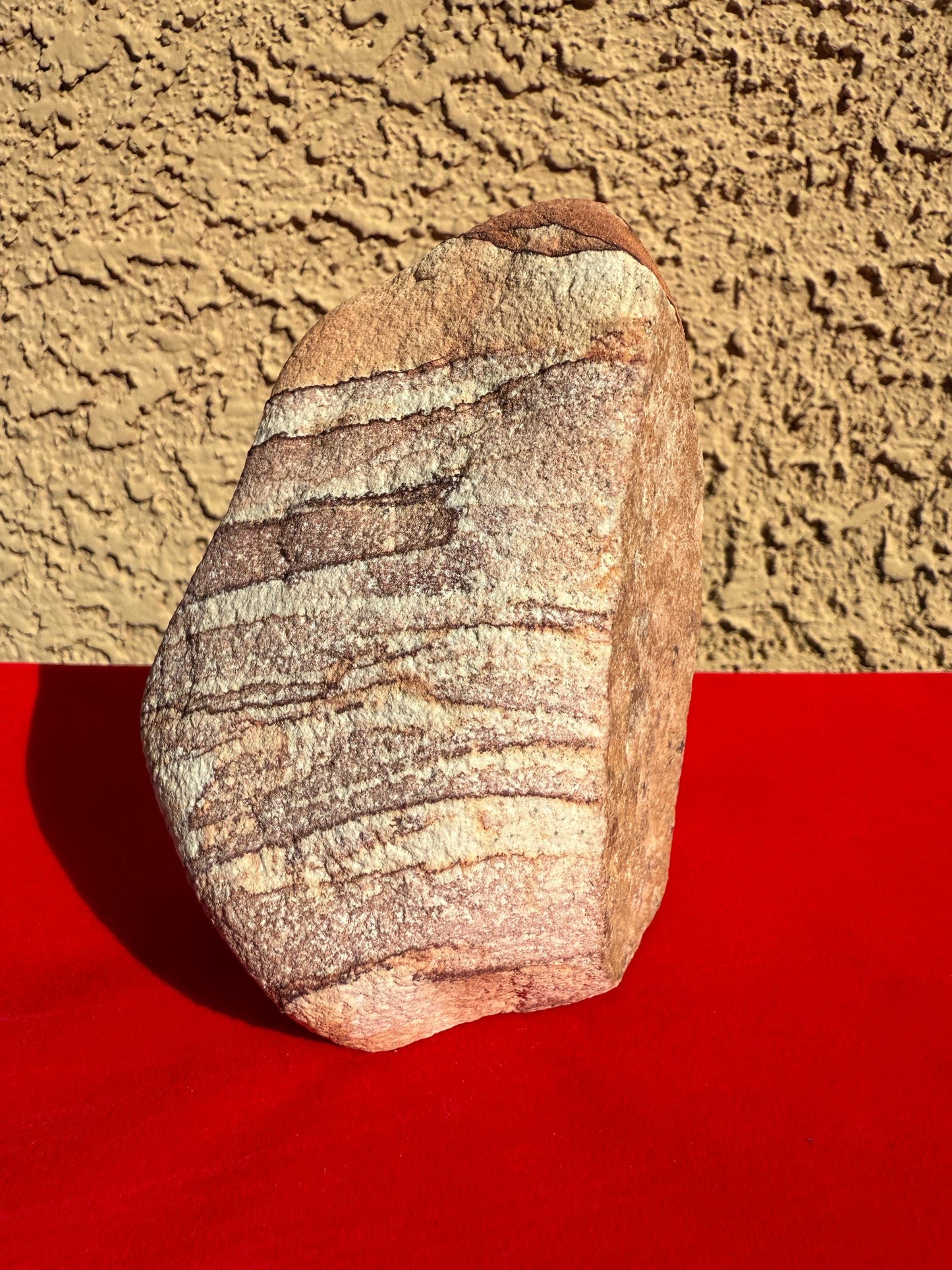 Beautiful Sandstone Sculpture from Kanab Utah, Natural, Shinarump, Sandstone, Sandstone Specimen, Rock Collection, 1 lb 3.8 ounces