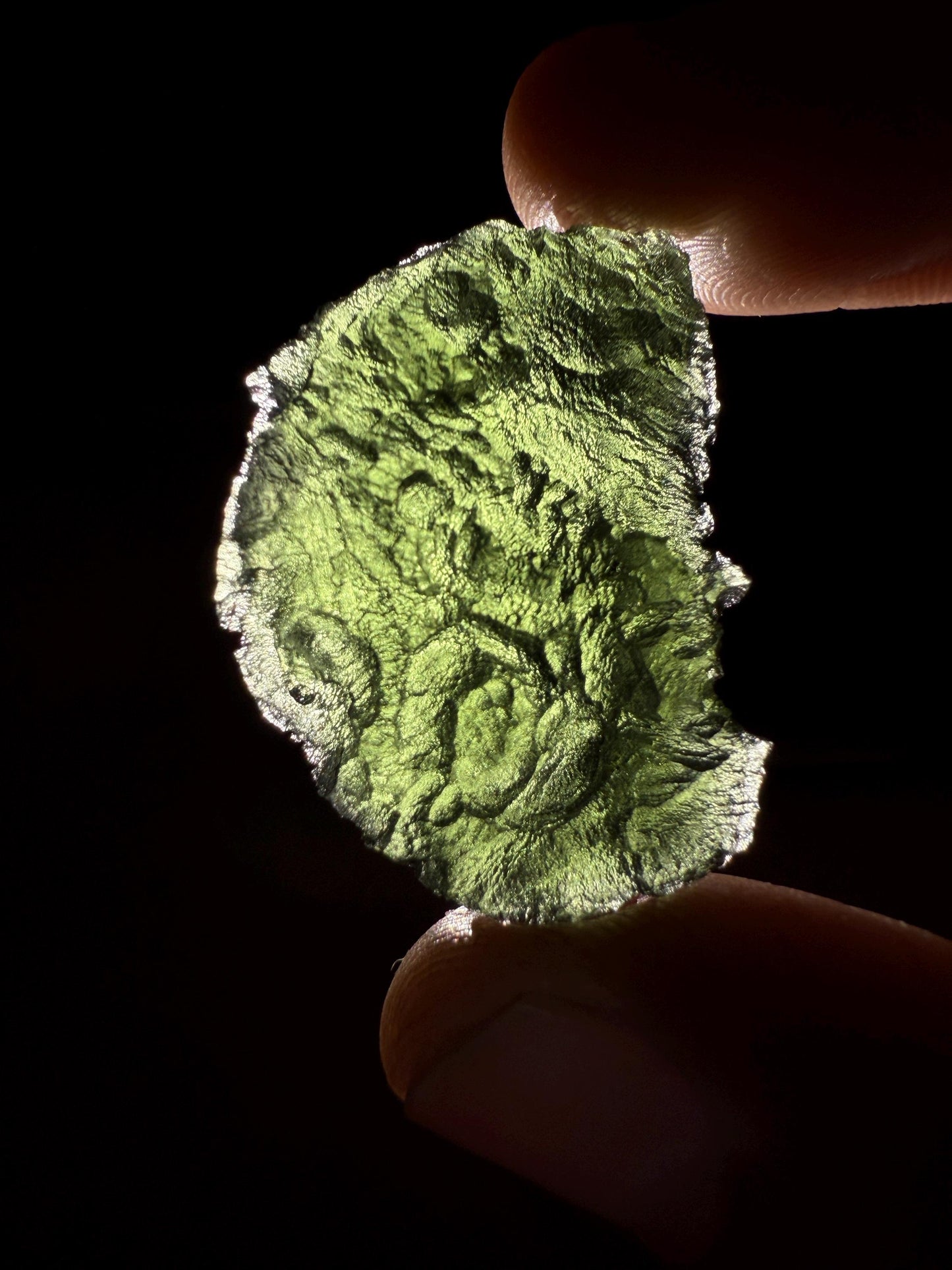 Moldavite Tektite Specimen, High Quality, Transformation, Manifestation, Reiki, Authentic Moldavite Specimen, 8.79 grams|43.95 carats