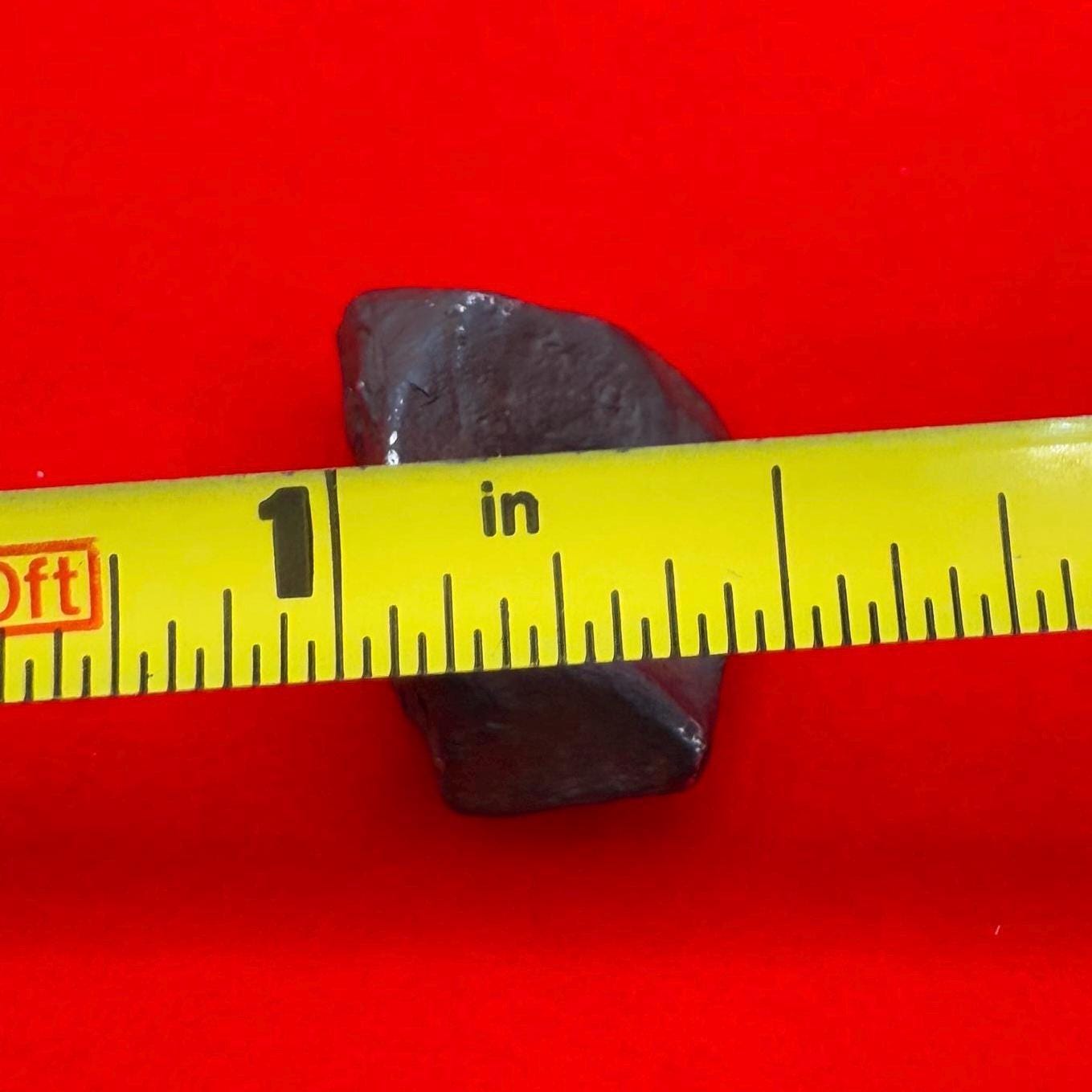 Agoudal Iron Meteorite Specimen: Thumbprint IIAB Hexahedrite, 8.21 grams
