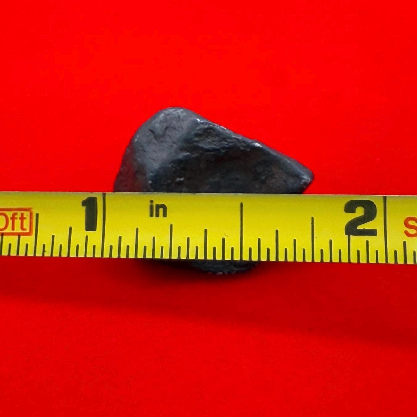 Agoudal Iron Meteorite Specimen: Thumbprint IIAB Hexahedrite, 8.21 grams