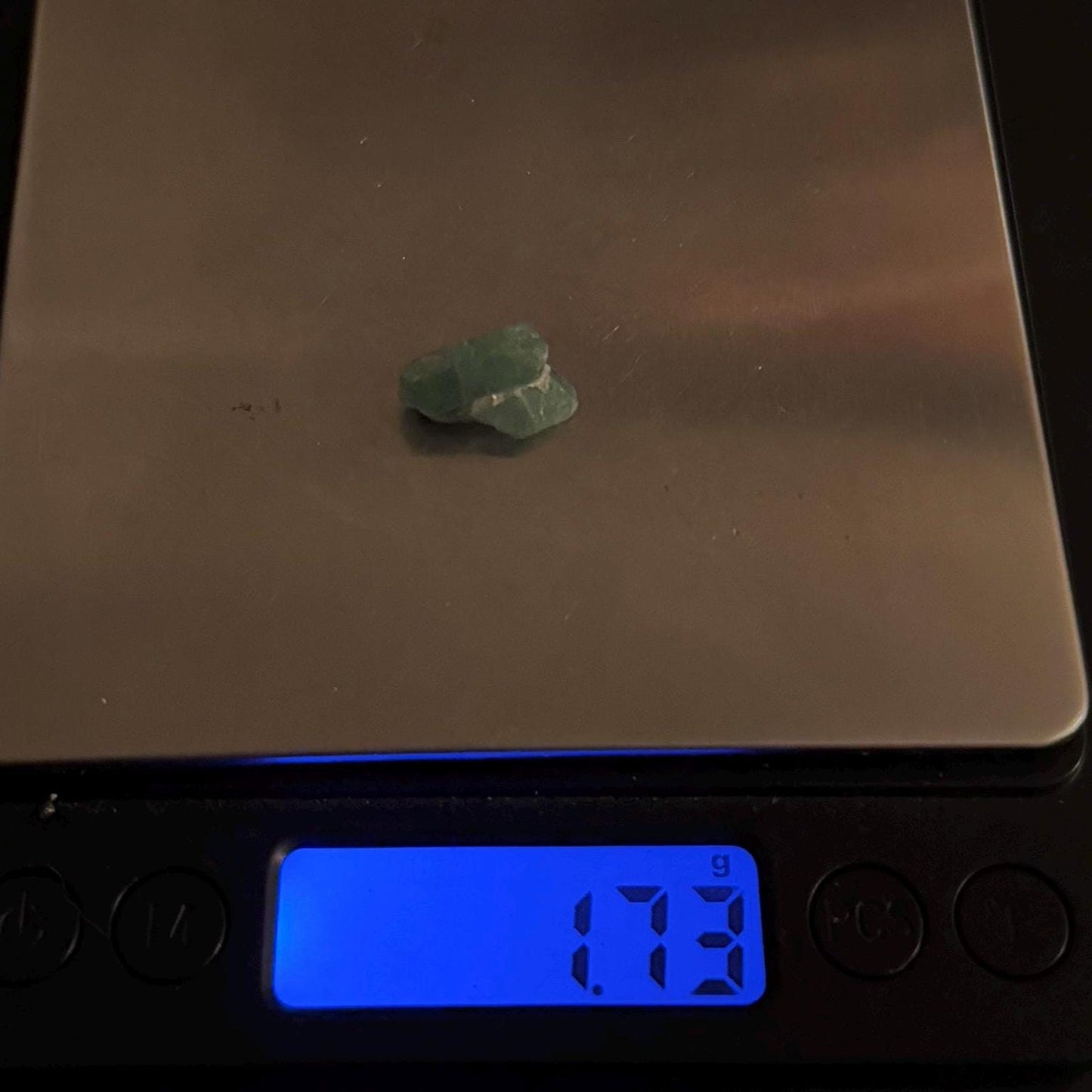 Rare Tsavorite Garnet, 1.73g/ 8.65ct, Mined in Madagascar, Vivid Green Crystal, Heart Chakra Collector’s Gem, Natural Raw Garnet