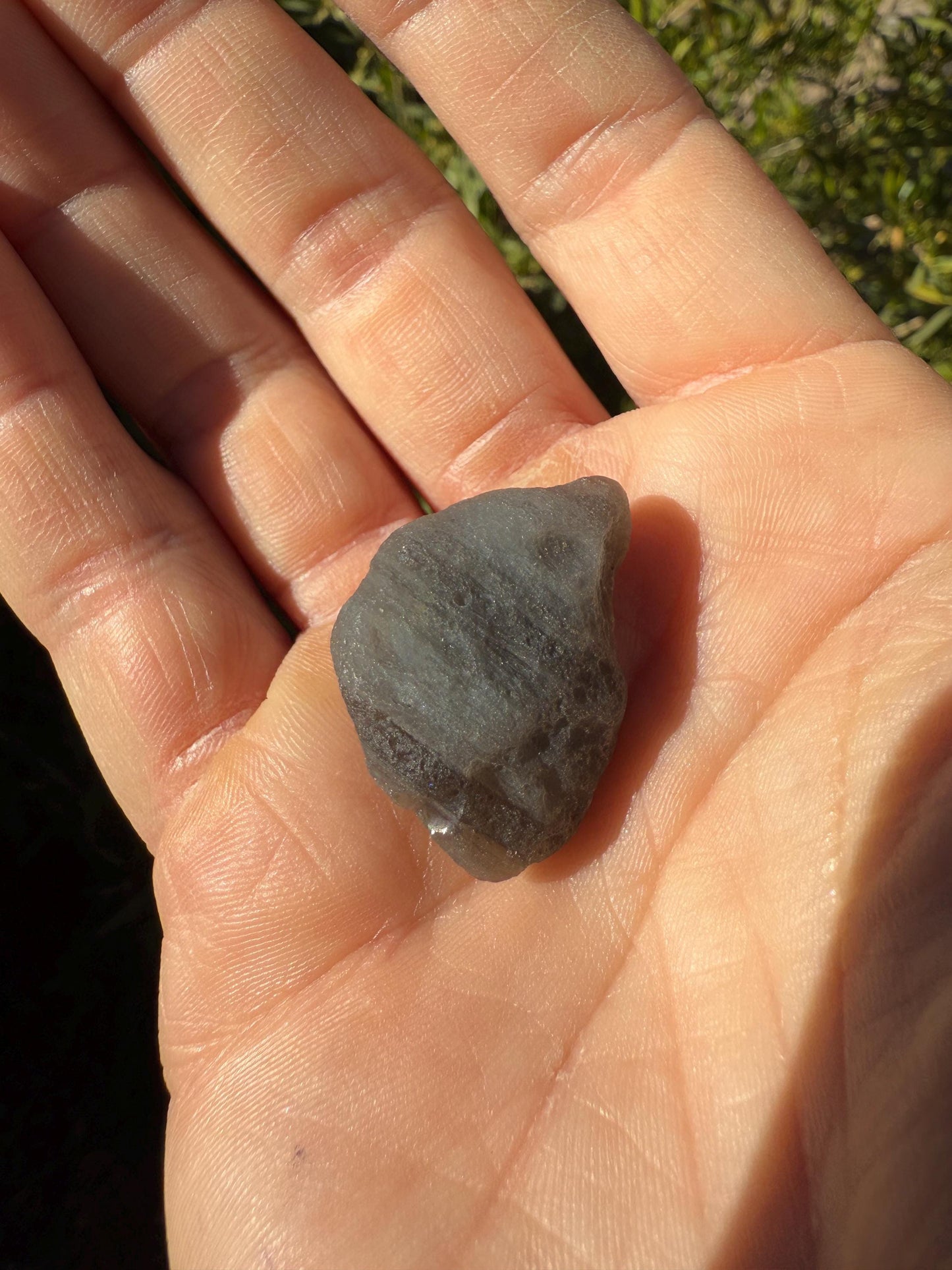 Agni Manitite, Rare Tektite, Pearl of Divine Fire, Indochinite Tektite, Rock Impactite, Reiki, Java, Indonesia, 8.36 Grams, Astronomy Gft