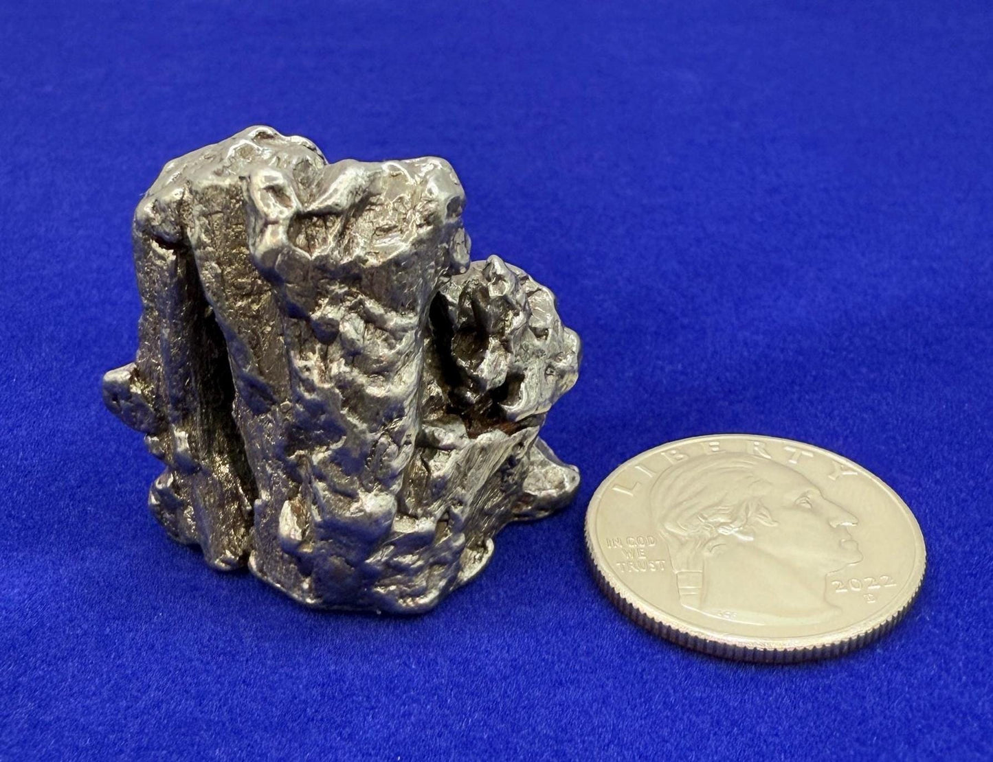Meteorite Specimen Campo del Cielo 52.57 grams, Office Decor, Astronomy Gift, Space Gift, Authentic Meteorite, COA, Iron Meteorite, Meteorit