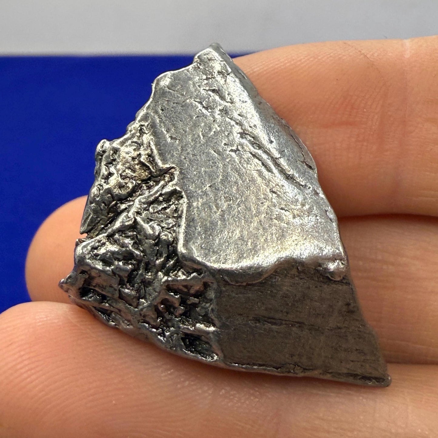 Beautiful Aletai Meteorite Specimen, 24.07 grams, COA, Meteorite Collection, Astronomy Gift, Authentic Iron Meteorite, Space Gift, Space