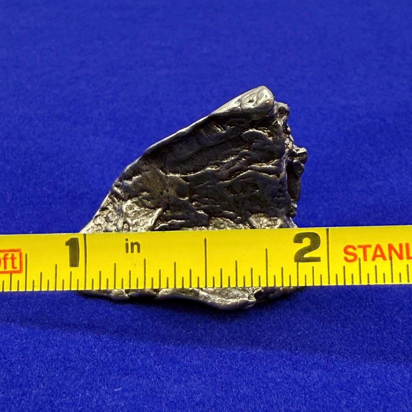 Beautiful Aletai Meteorite Specimen, 24.07 grams, COA, Meteorite Collection, Astronomy Gift, Authentic Iron Meteorite, Space Gift, Space