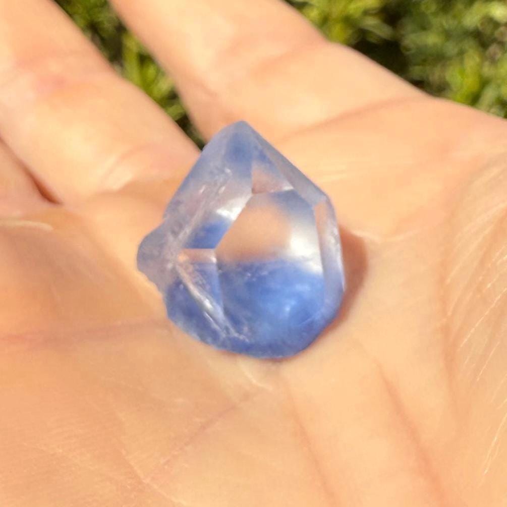 Rare Blue Dumortierite Crystal from Bahia, Brazil, Terminated– 4.28g/21.4ct, Gemstone for Collectors, Meditation, Reiki, Healing Decor