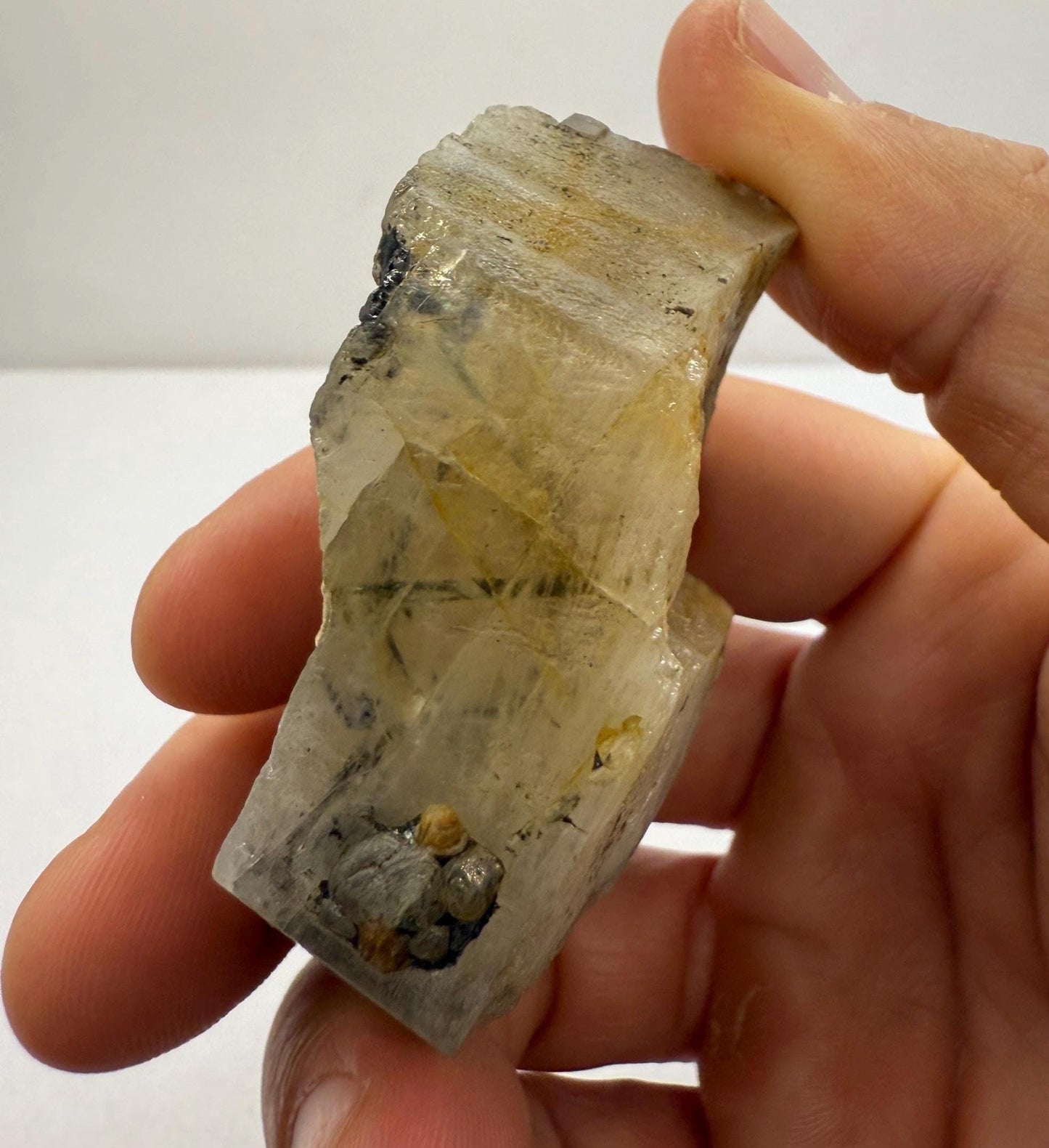 Brazilian Phenacite Crystal, Phenakite, Authentic Phenacite, Top Quality Phenacite, Crystal Collection, Self Awakening, Meditation, 87.31g