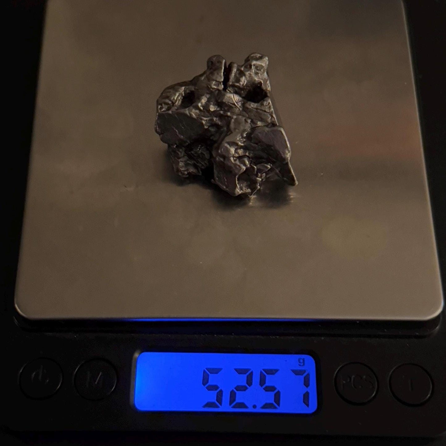 Meteorite Specimen Campo del Cielo 52.57 grams, Office Decor, Astronomy Gift, Space Gift, Authentic Meteorite, COA, Iron Meteorite, Meteorit