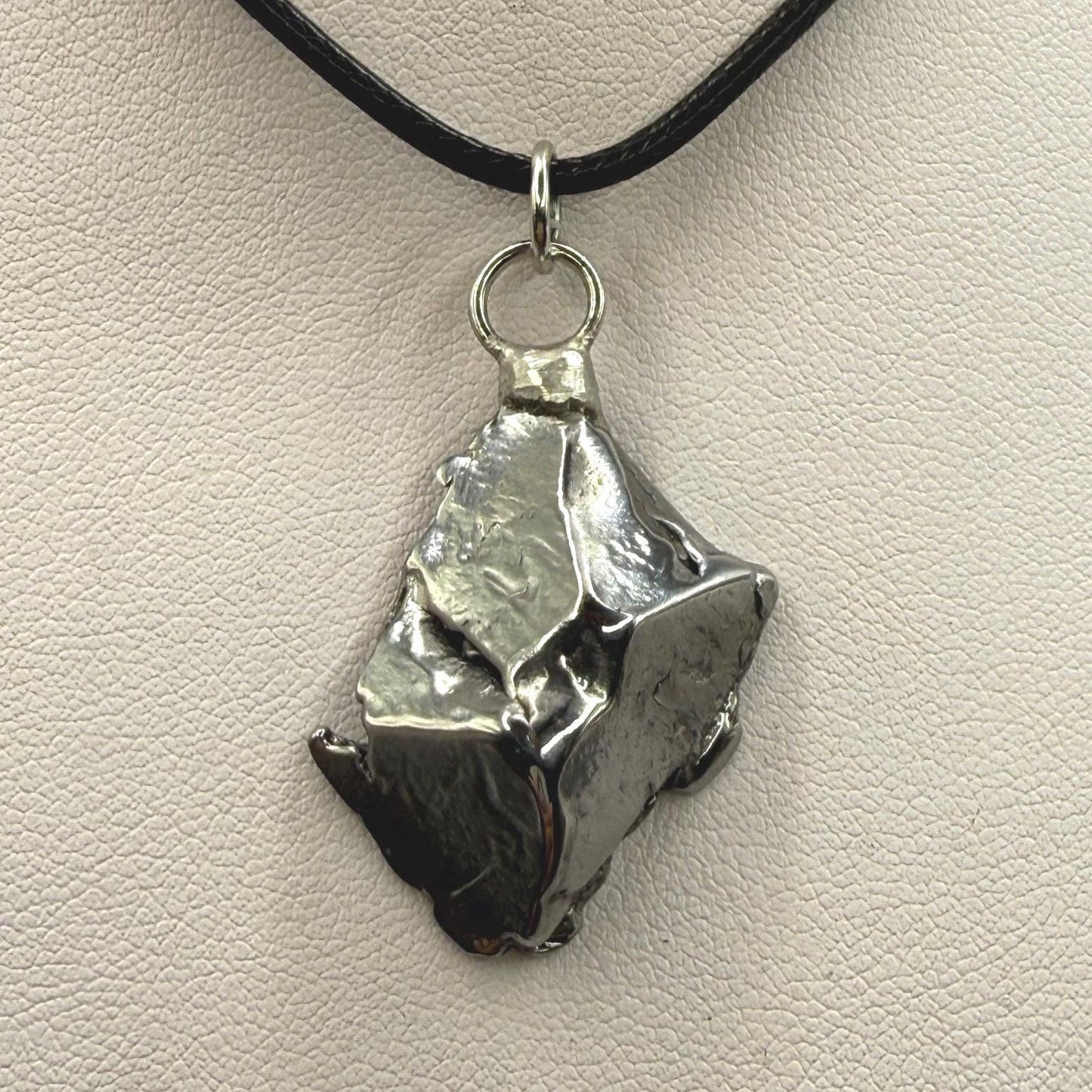 Beautiful Aletai Meteorite Pendant, 13.82 grams, Astronomy Gift, Authentic Meteorite, Meteorite Jewelry, Meteorite Pendant, COA, Space Gift