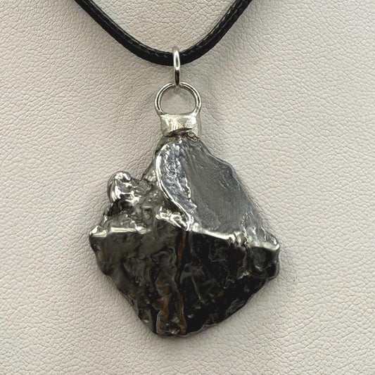 Beautiful Aletai Meteorite Pendant, 23.69 grams, Astronomy Gift, Authentic Meteorite, Meteorite Jewelry, Meteorite Pendant, COA, Space Gift