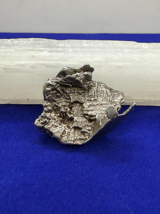 Beautiful Aletai Meteorite Specimen, 39.77 grams, COA, Meteorite Collection, Astronomy Gift, Authentic Iron Meteorite, Space Gift, Space
