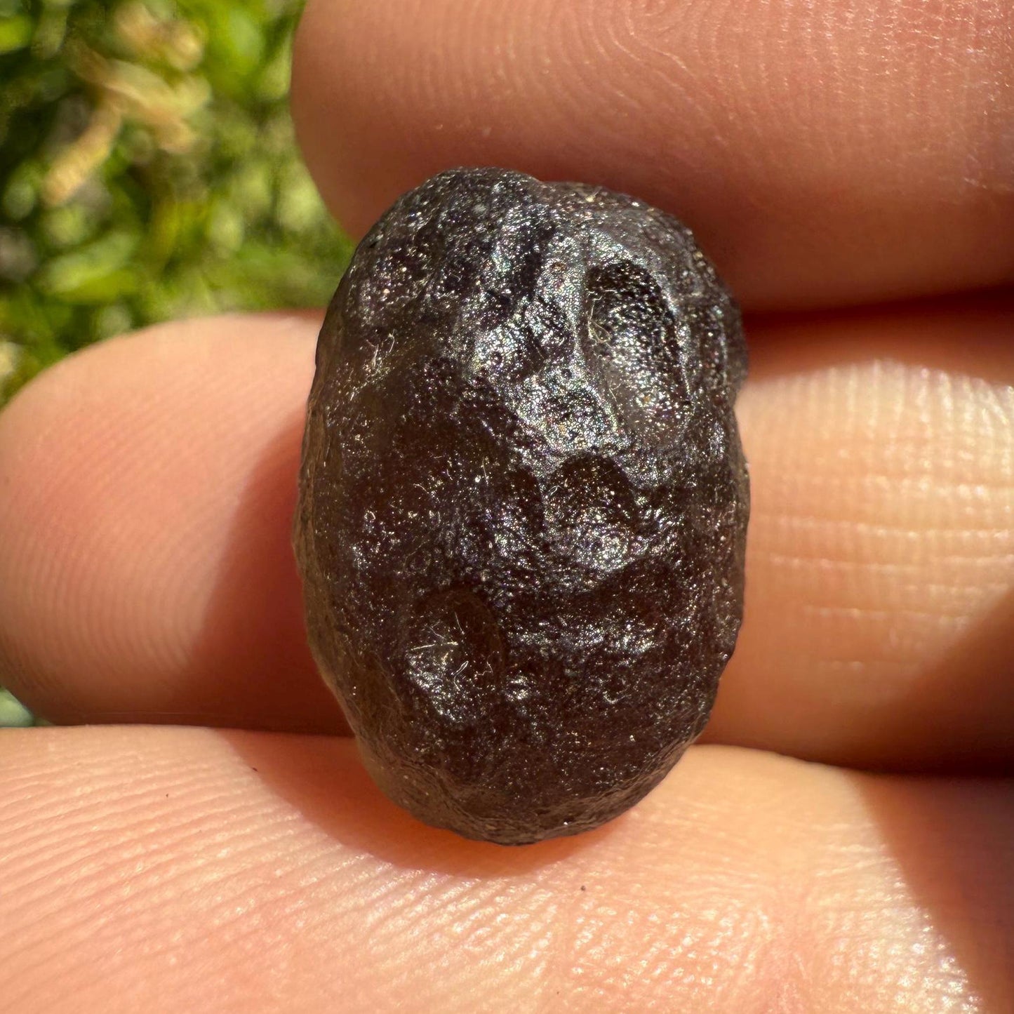 Colombianite Specimen, Beautiful and Translucent, Shamanic, Tektite, Pseudotektite, Obsidian, Healing Energy, Metaphysical, 3.0 grams