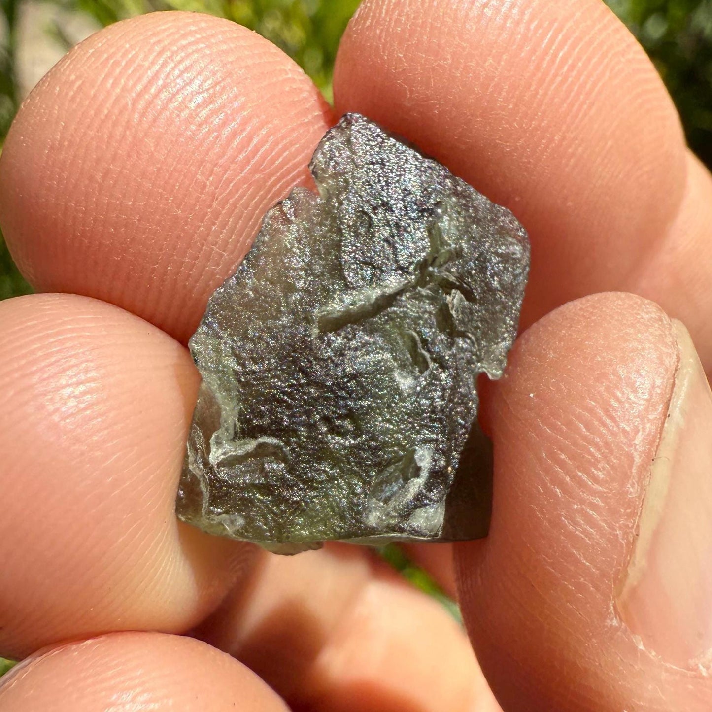 Moldavite Tektite Specimen, High Quality, Transformation, Manifestation, Reiki, Authentic Moldavite Specimen, 1.66 grams|8.3 carats