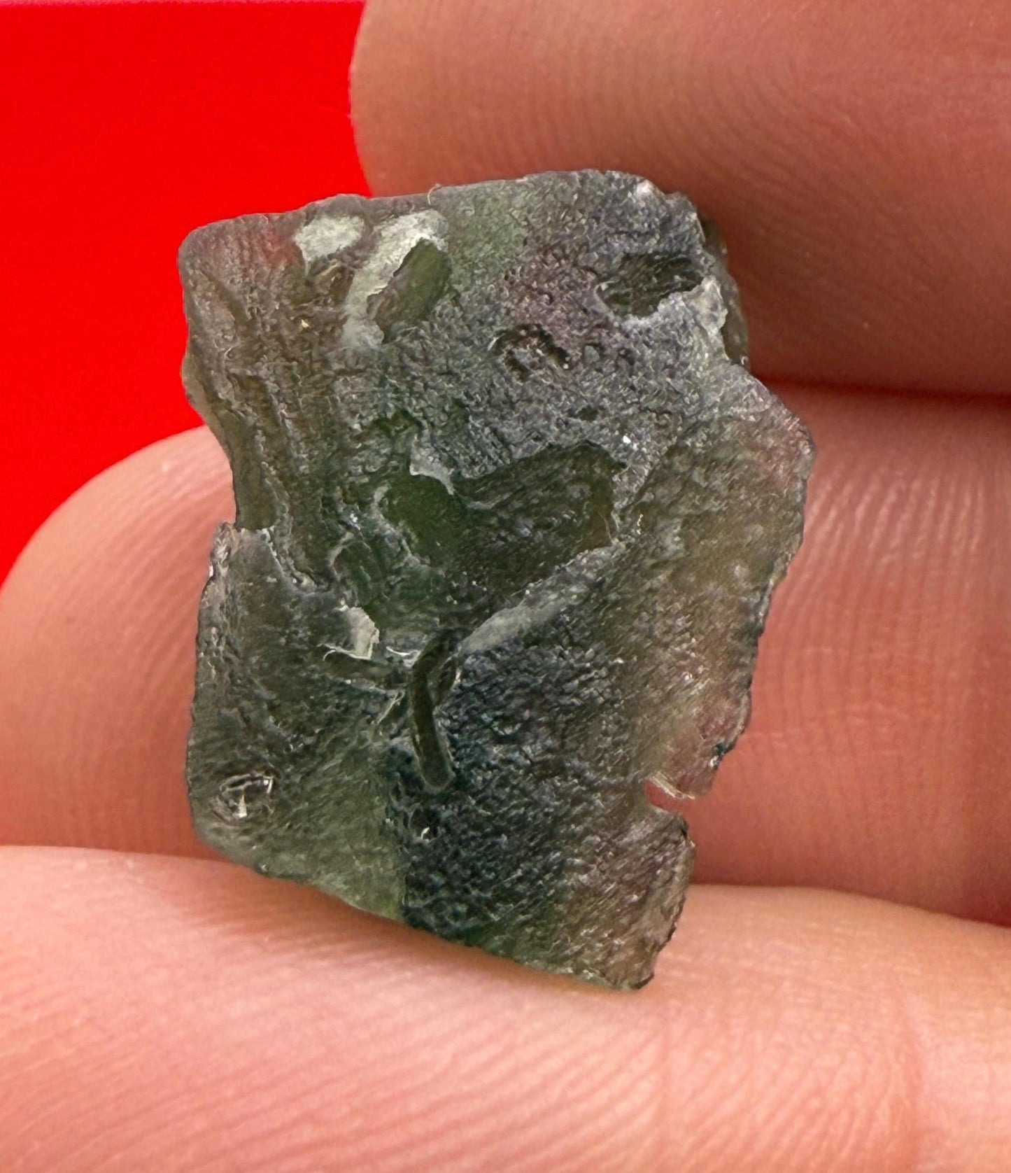 Moldavite Tektite Specimen, High Quality, Transformation, Manifestation, Reiki, Authentic Moldavite Specimen, 1.66 grams|8.3 carats