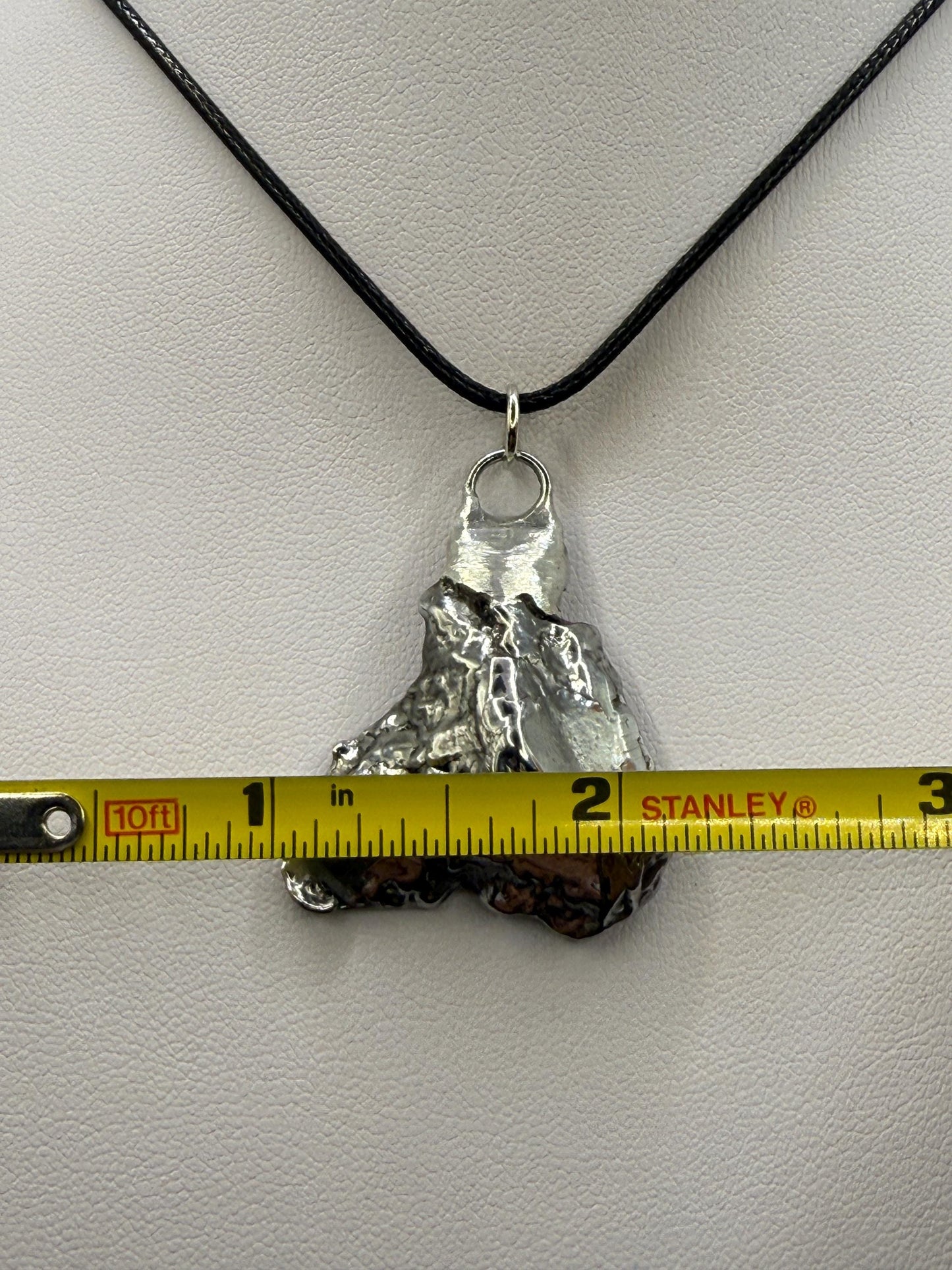 Beautiful Aletai Meteorite Pendant, 22.88 grams, Astronomy Gift, Authentic Meteorite, Meteorite Jewelry, Meteorite Pendant, COA, Space Gift
