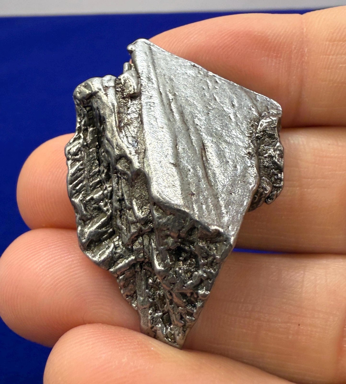 Beautiful Aletai Meteorite Specimen, 29.87 grams, COA, Meteorite Collection, Astronomy Gift, Authentic Iron Meteorite, Space Gift, Space