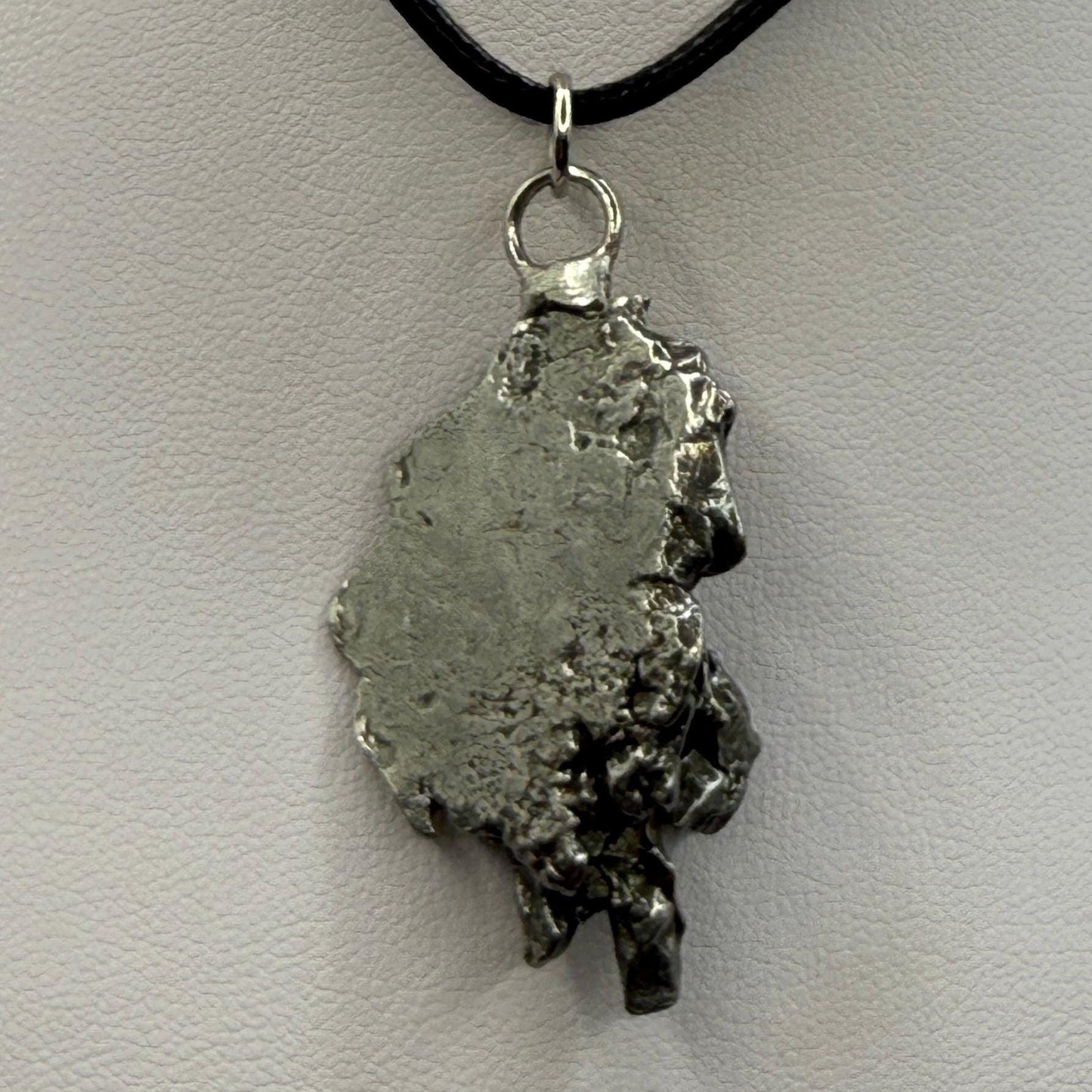 Beautiful Meteorite Campo del Cielo Pendant, 19.93 Grams, Astronomy Gift, Authentic Meteorite, Meteorite Jewelry, Meteorite Pendant, COA