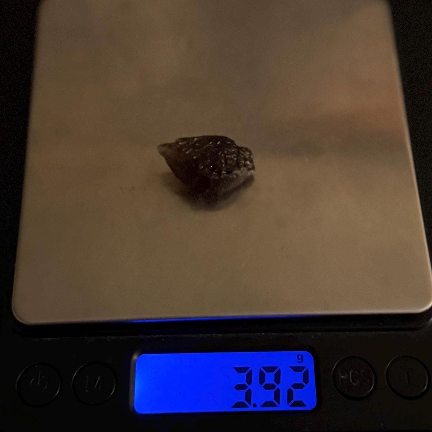 Colombianite Specimen, Beautiful and Translucent, Shamanic, Tektite, Pseudotektite, Obsidian, Healing Energy, Metaphysical, 3.92 grams