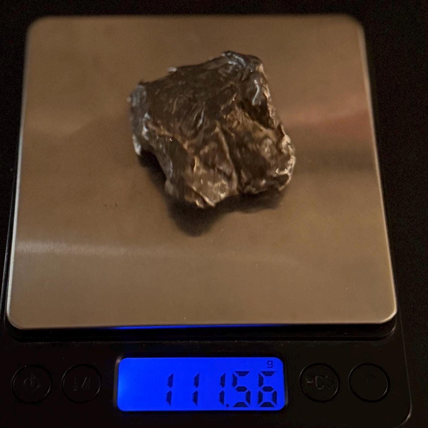 Unique Iron Meteorite Specimen Gebel Kamil, 111.56 grams, Astronomy Gift, Space Gift, Iron Meteorite, Egypt, Meteorite Collection, Space