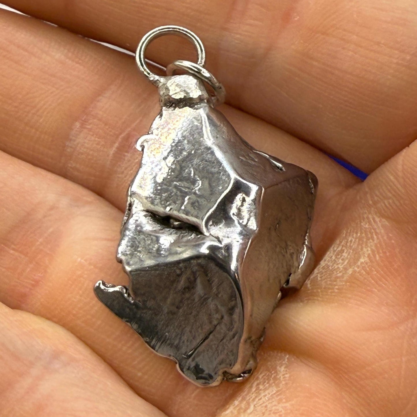 Beautiful Aletai Meteorite Pendant, 13.82 grams, Astronomy Gift, Authentic Meteorite, Meteorite Jewelry, Meteorite Pendant, COA, Space Gift